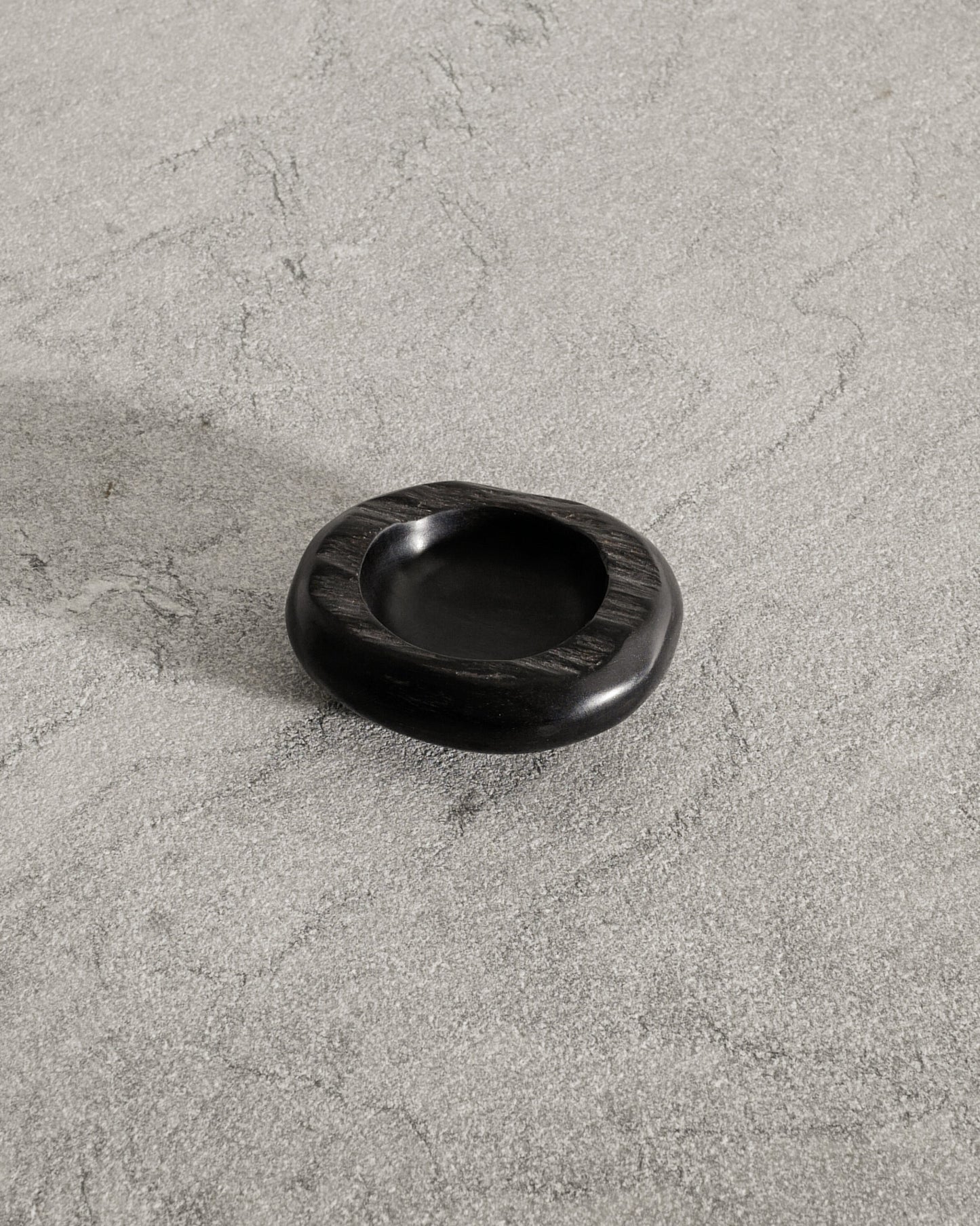 ODILE NOLL EBONIZED BOWL, 1950s