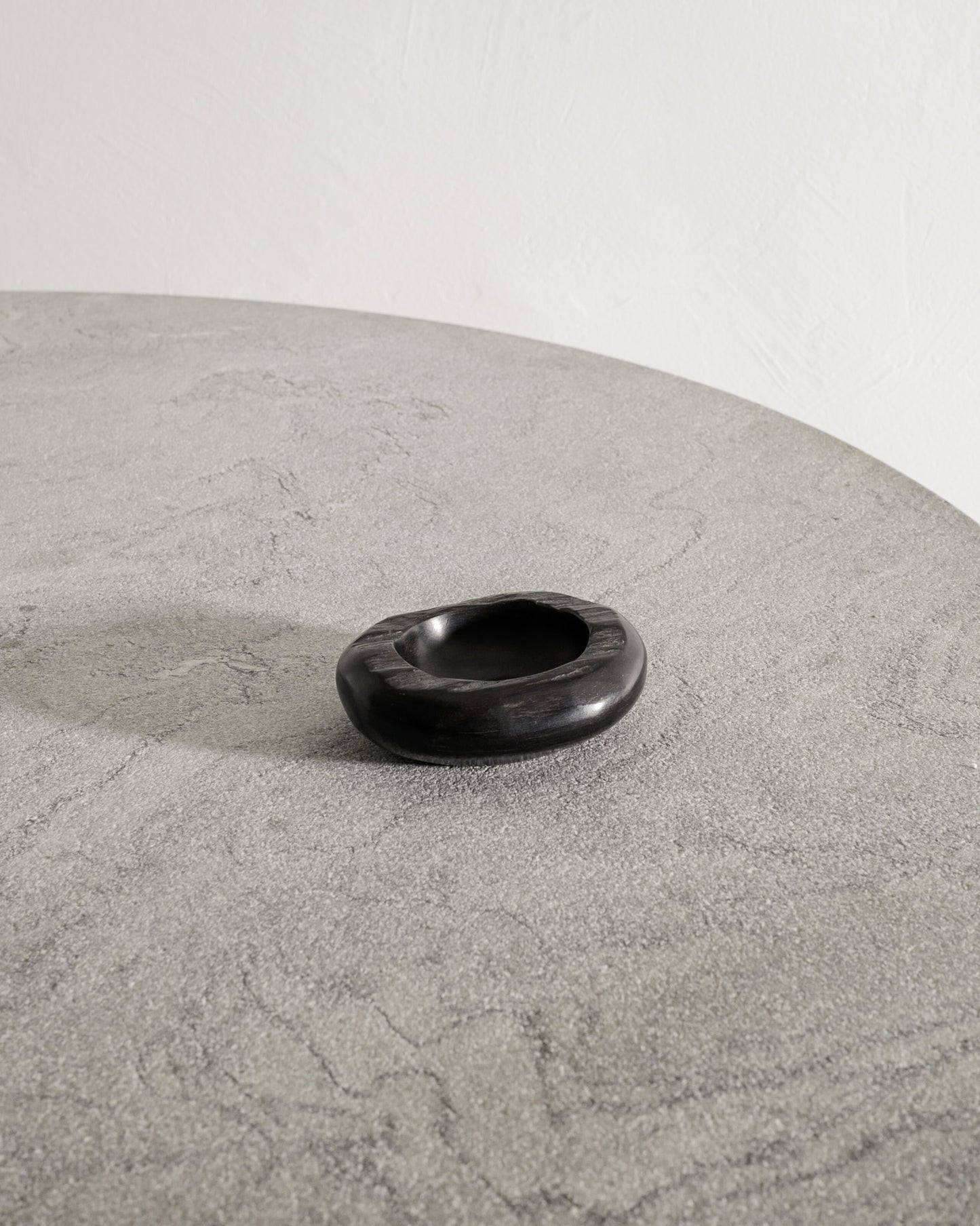 ODILE NOLL EBONIZED BOWL, 1950s