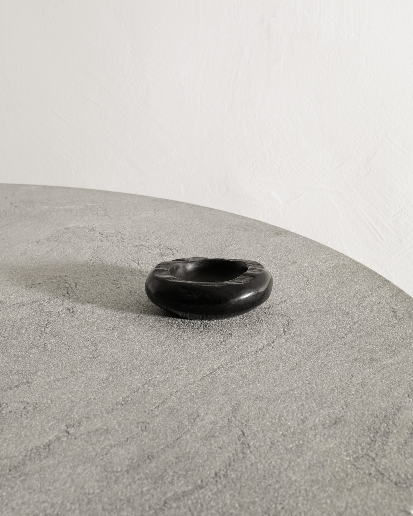 ODILE NOLL EBONIZED BOWL, 1950s