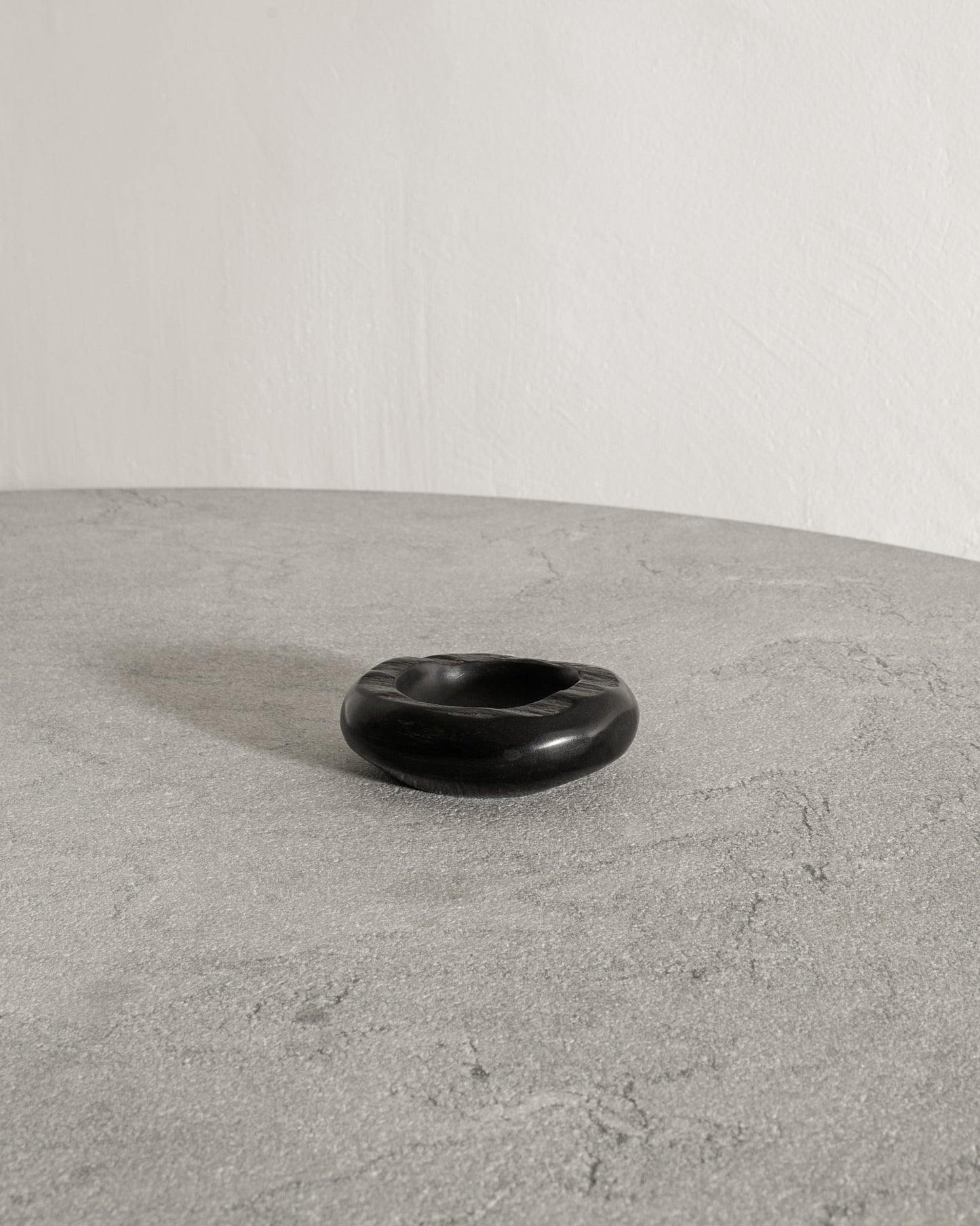 ODILE NOLL EBONIZED BOWL, 1950s