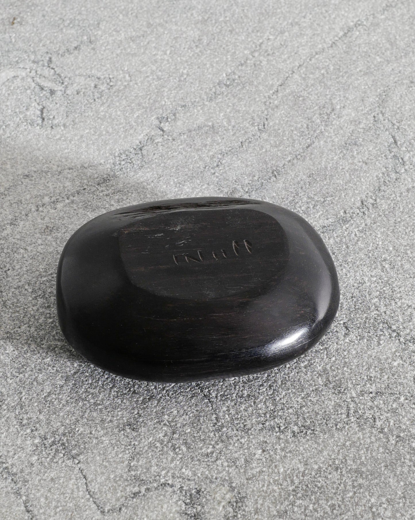ODILE NOLL EBONIZED BOWL, 1950s