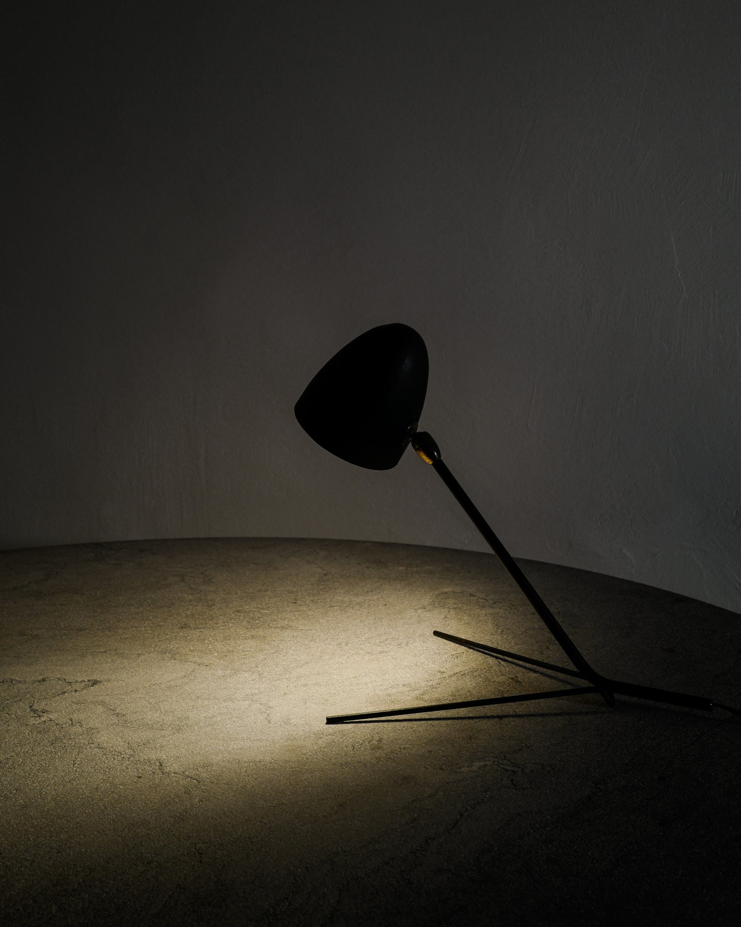 SERGE MOUILLE "COCOTTE" TABLE LAMP, 1950s