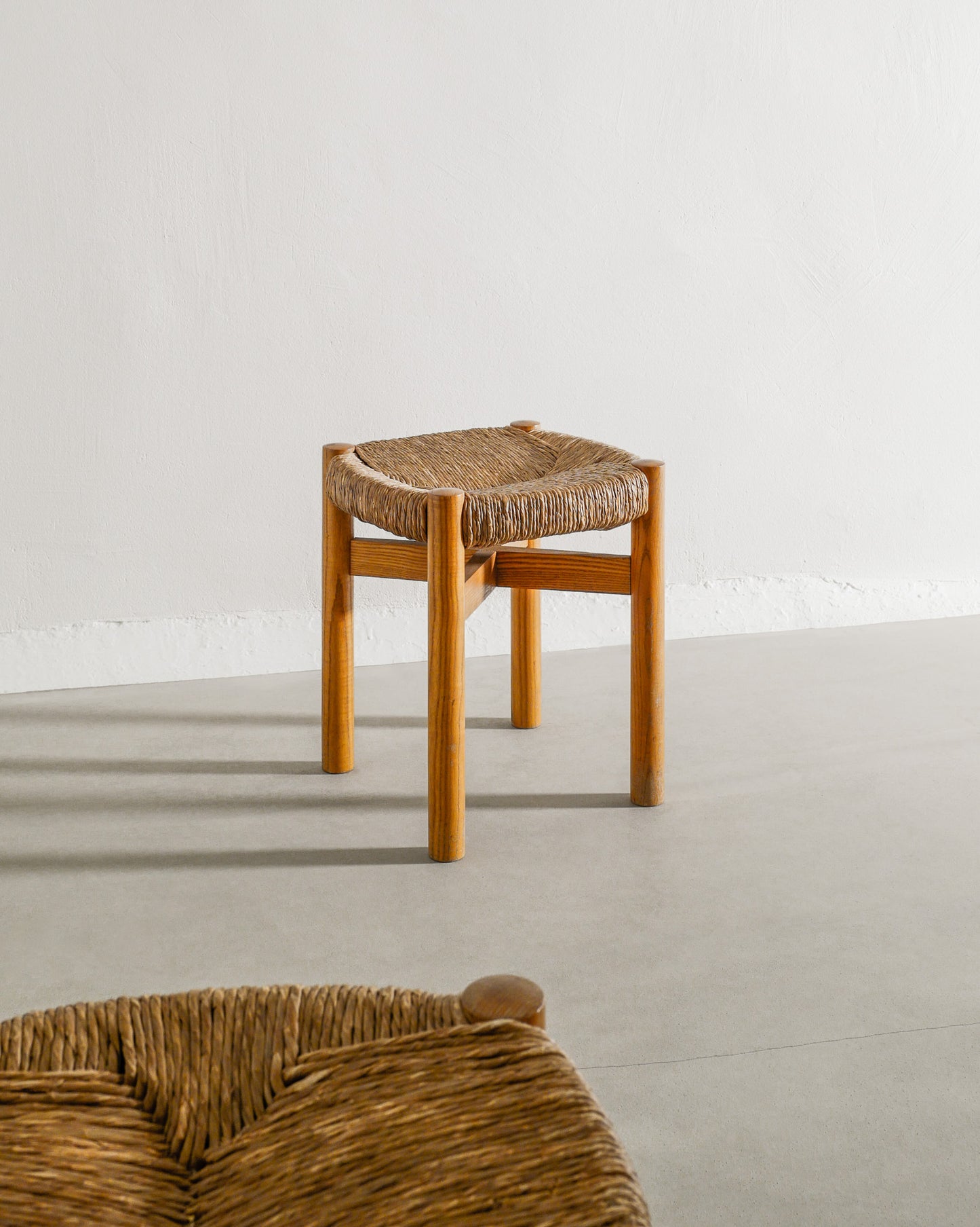 CHARLOTTE PERRIAND MERIBEL STOOLS, 1960s