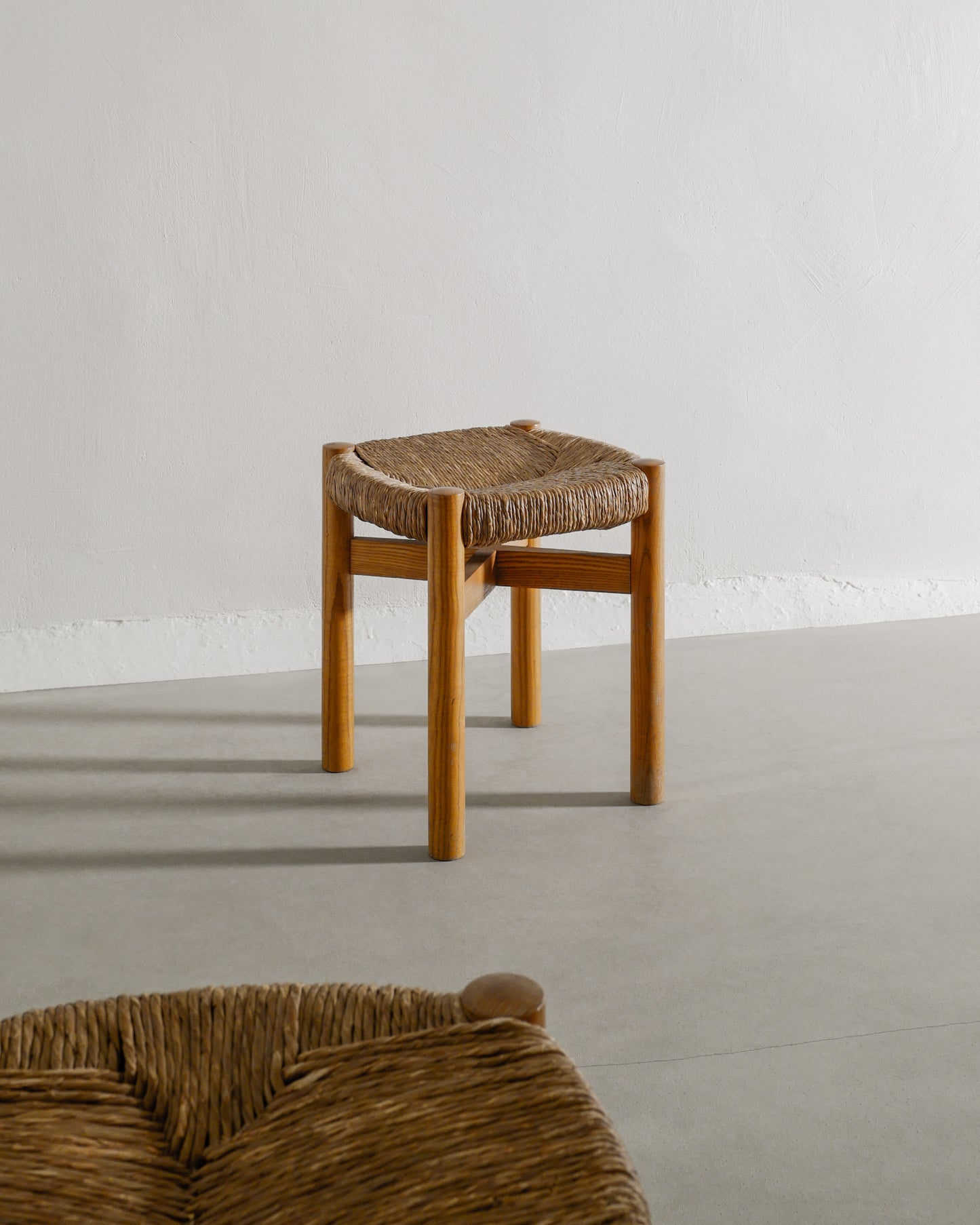 CHARLOTTE PERRIAND MERIBEL STOOLS, 1960s