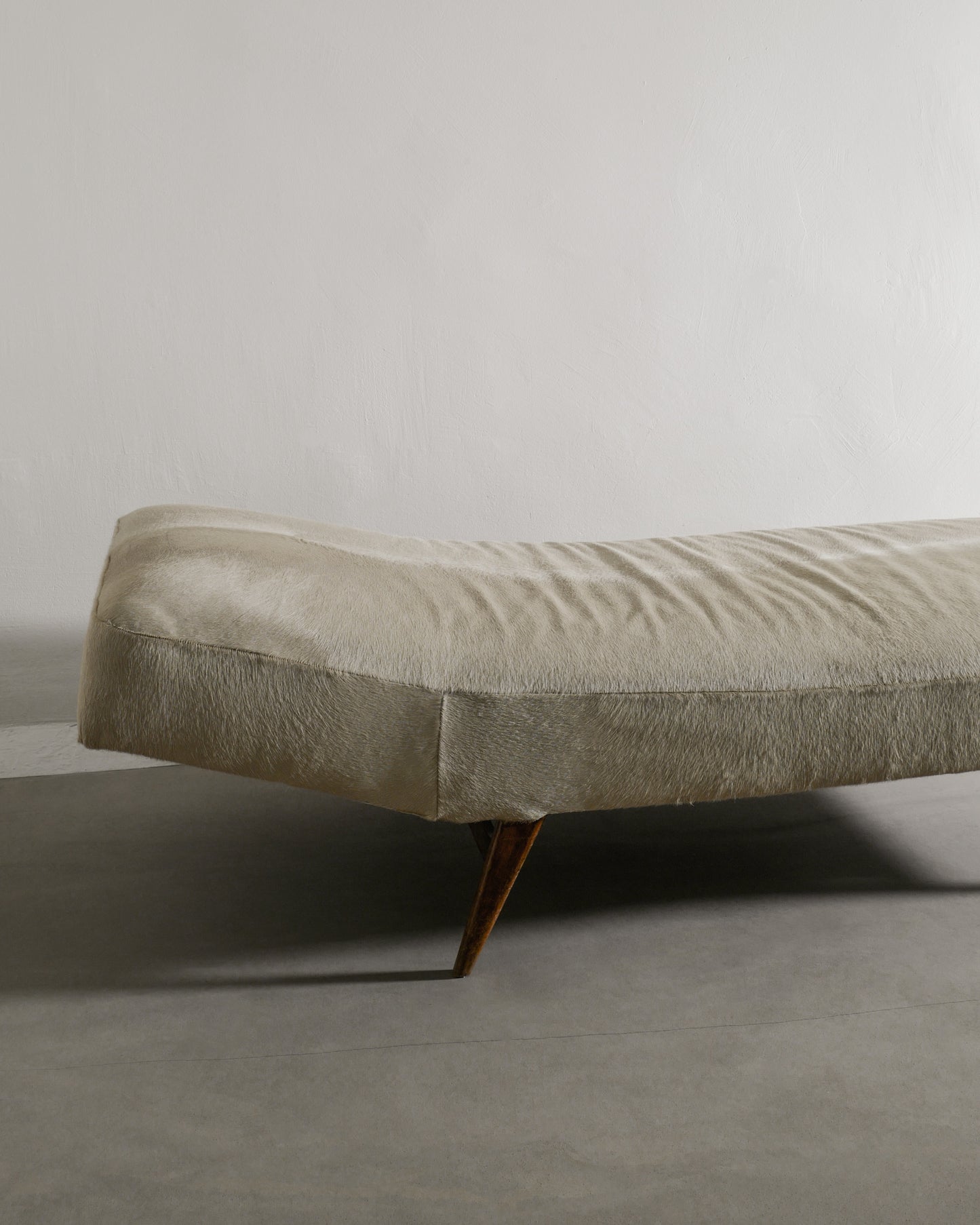 SWEDISH DAYBED IN TEAK AND HIDE, 1960s