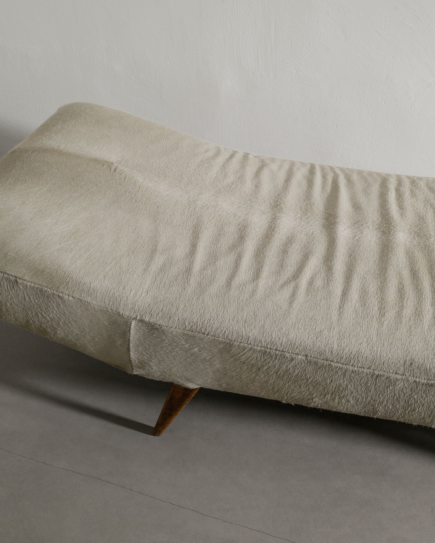 SWEDISH DAYBED IN TEAK AND HIDE, 1960s
