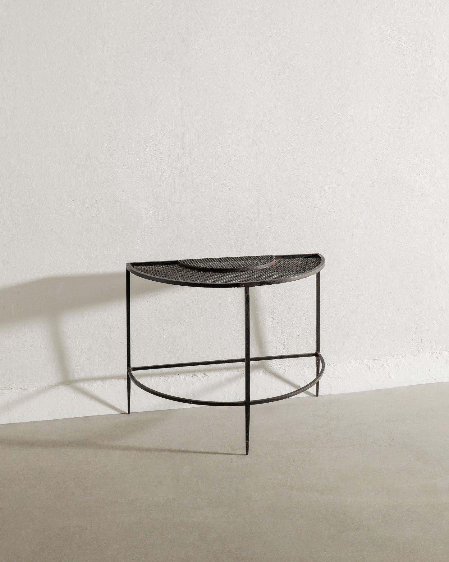 MATHIEU MATÉGOT CONSOLE TABLE, 1950s