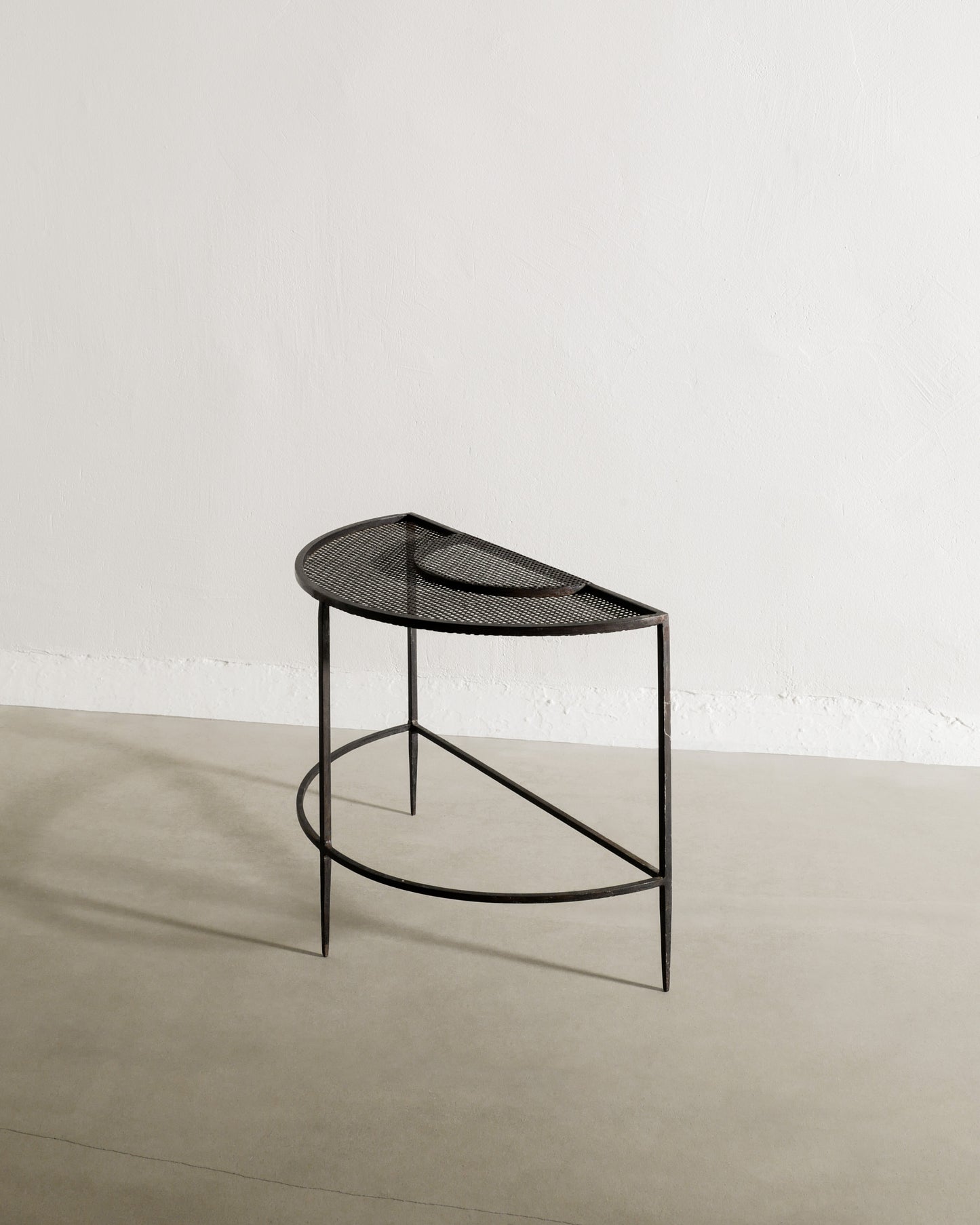 MATHIEU MATÉGOT CONSOLE TABLE, 1950s