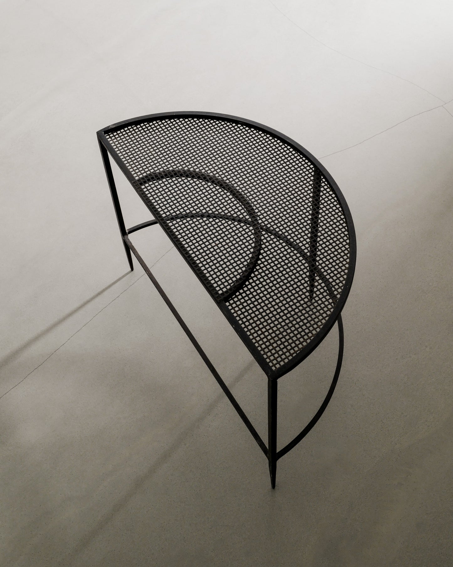 MATHIEU MATÉGOT CONSOLE TABLE, 1950s