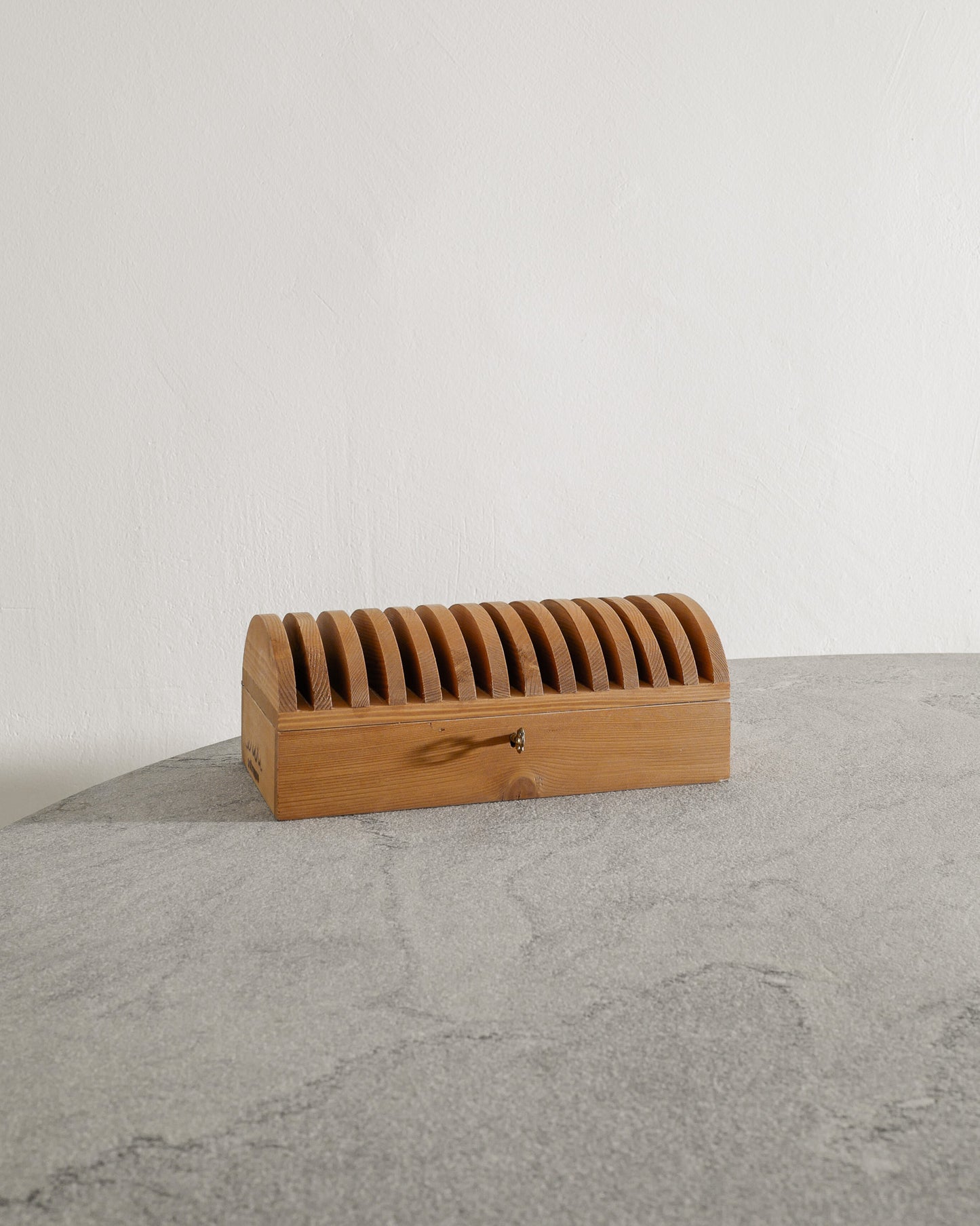 MARIO CEROLI WOODEN BOX, 1970s