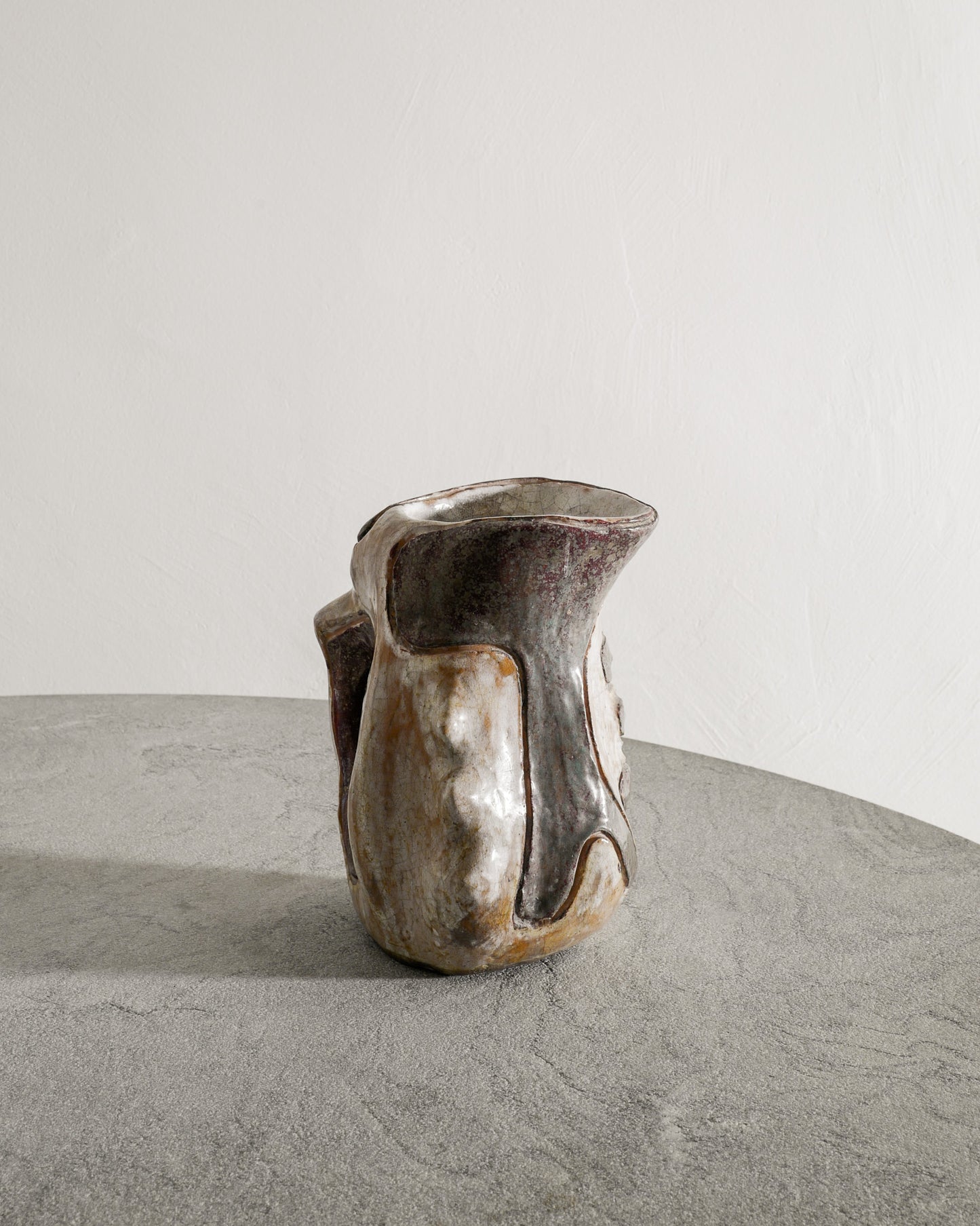 HANS HEDBERG STONEWARE PITCHER, 1950s