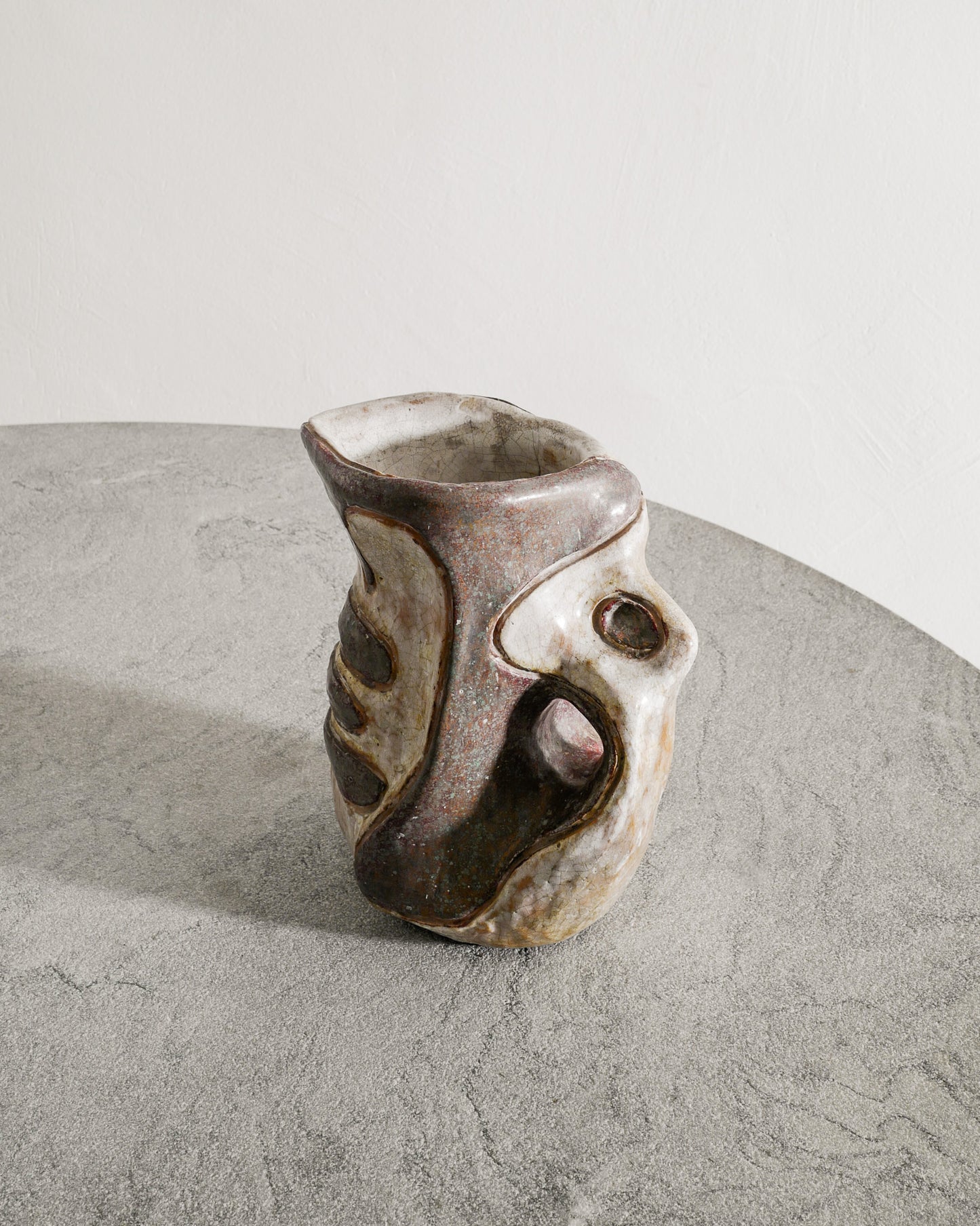 HANS HEDBERG STONEWARE PITCHER, 1950s