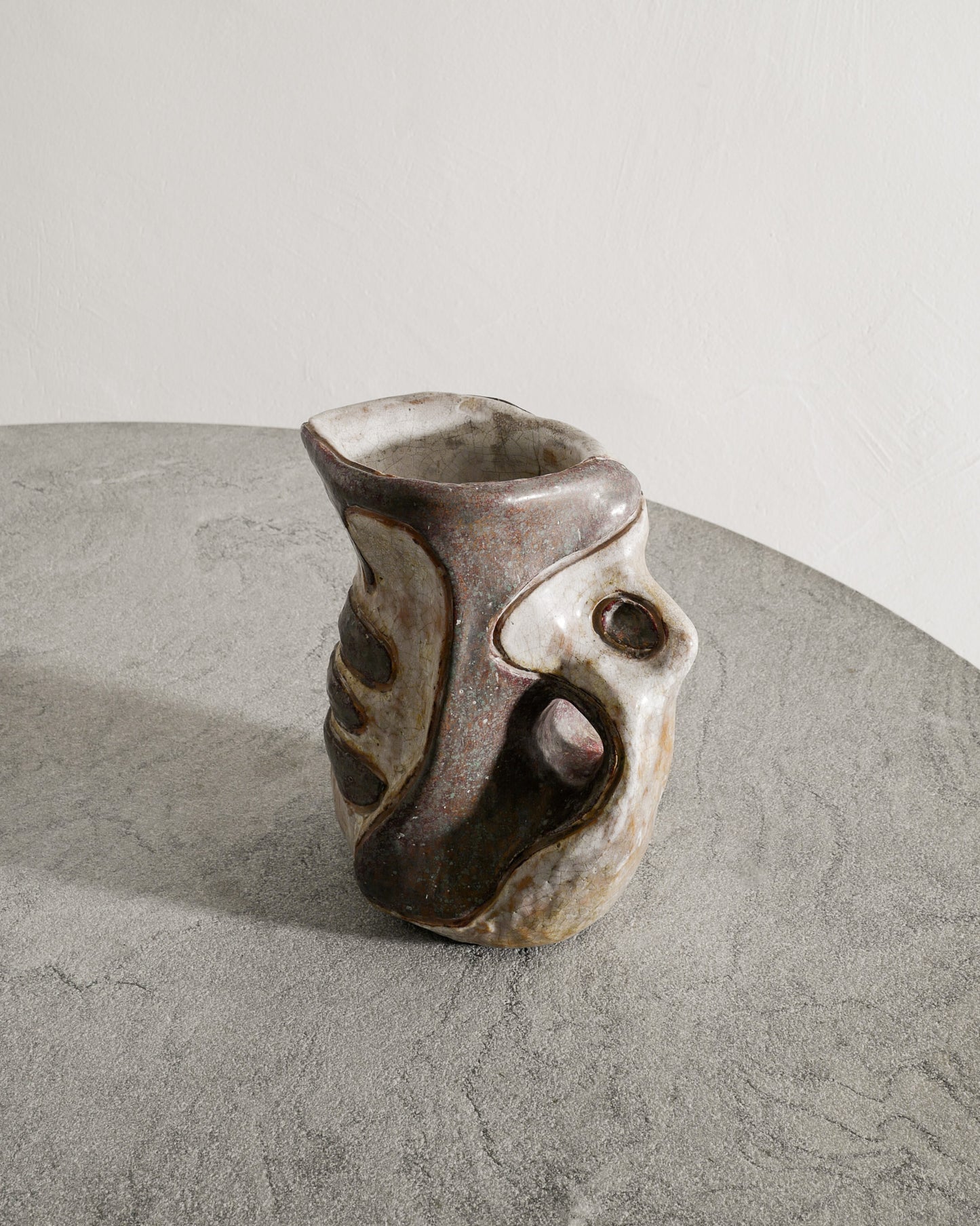 HANS HEDBERG STONEWARE PITCHER, 1950s