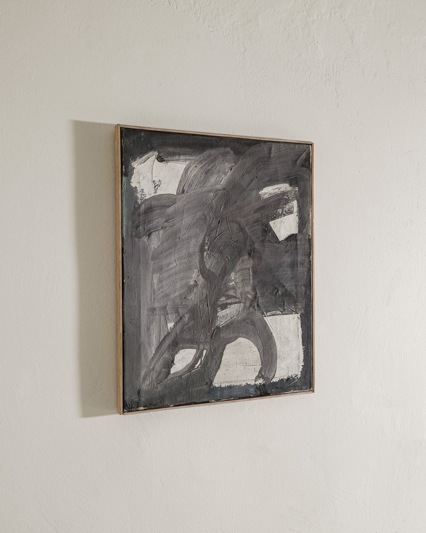 BERTIL BERNTSSON OIL ON CANVAS, 1962