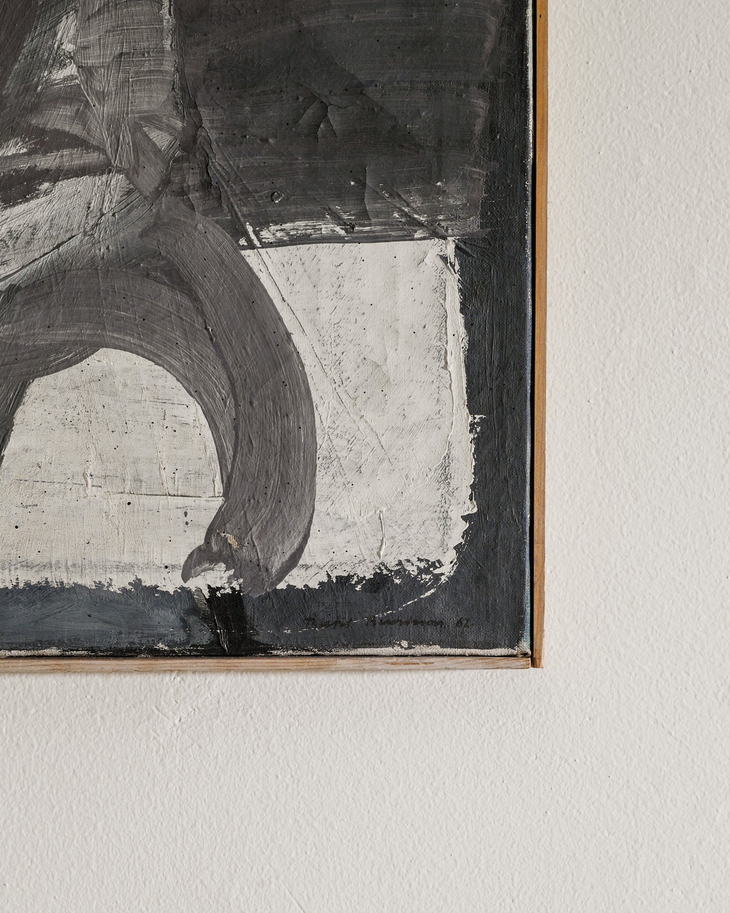 BERTIL BERNTSSON OIL ON CANVAS, 1962