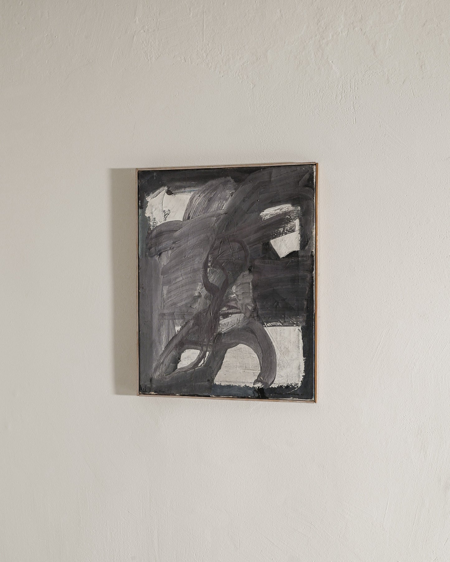 BERTIL BERNTSSON OIL ON CANVAS, 1962