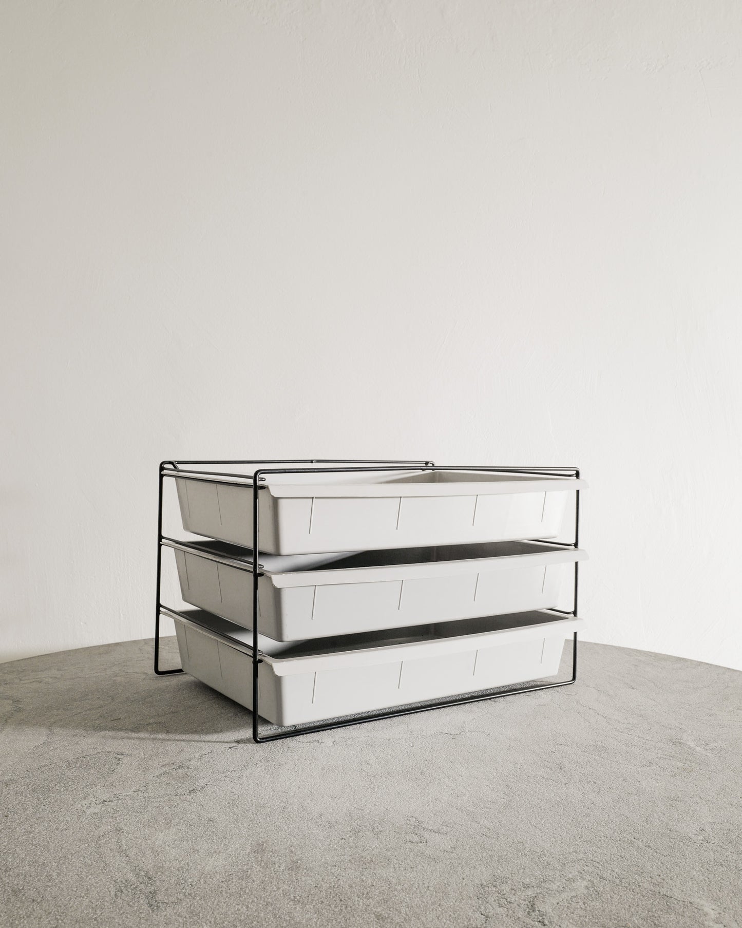 CHARLOTTE PERRIAND FILE RACK, 1950s