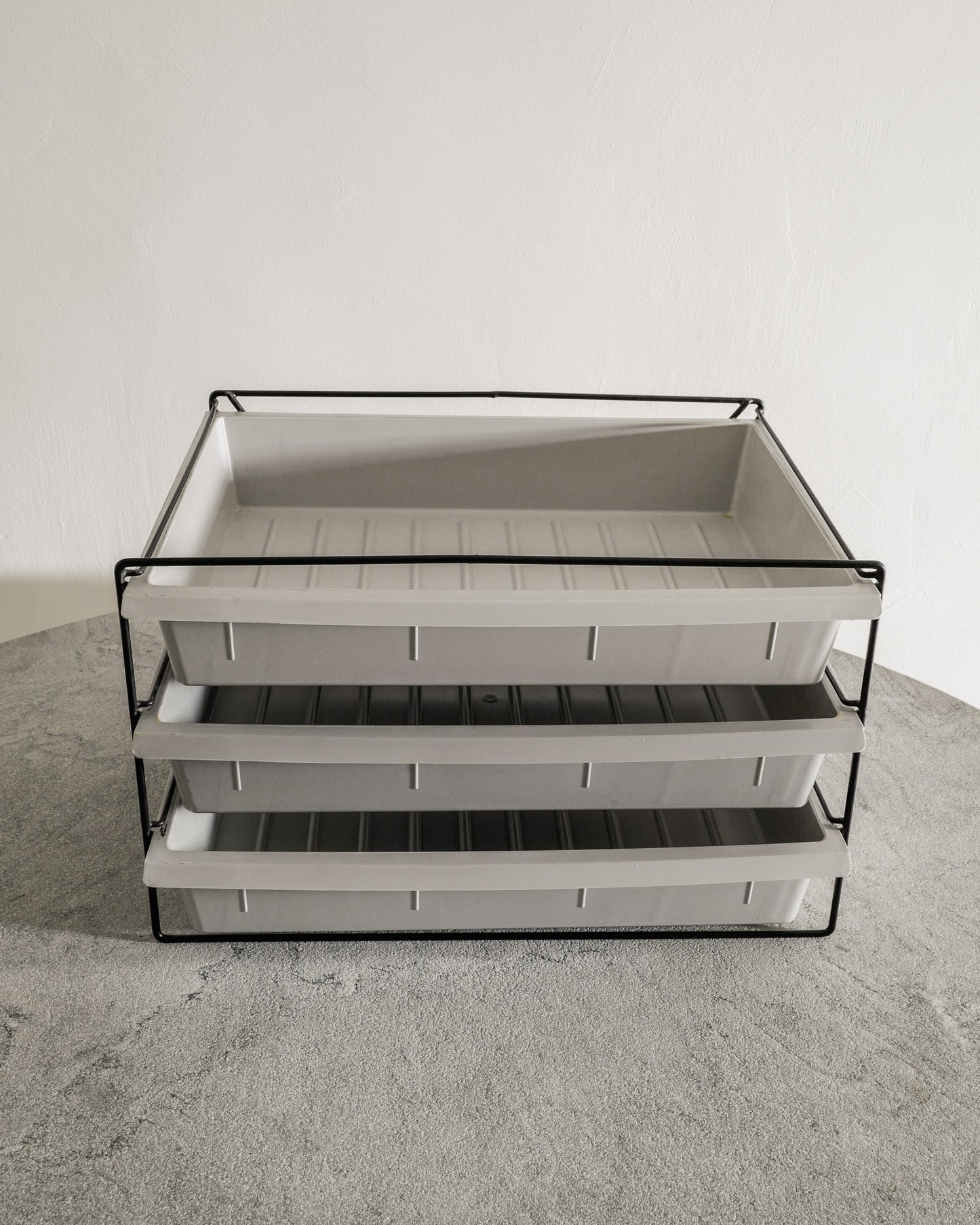 CHARLOTTE PERRIAND FILE RACK, 1950s