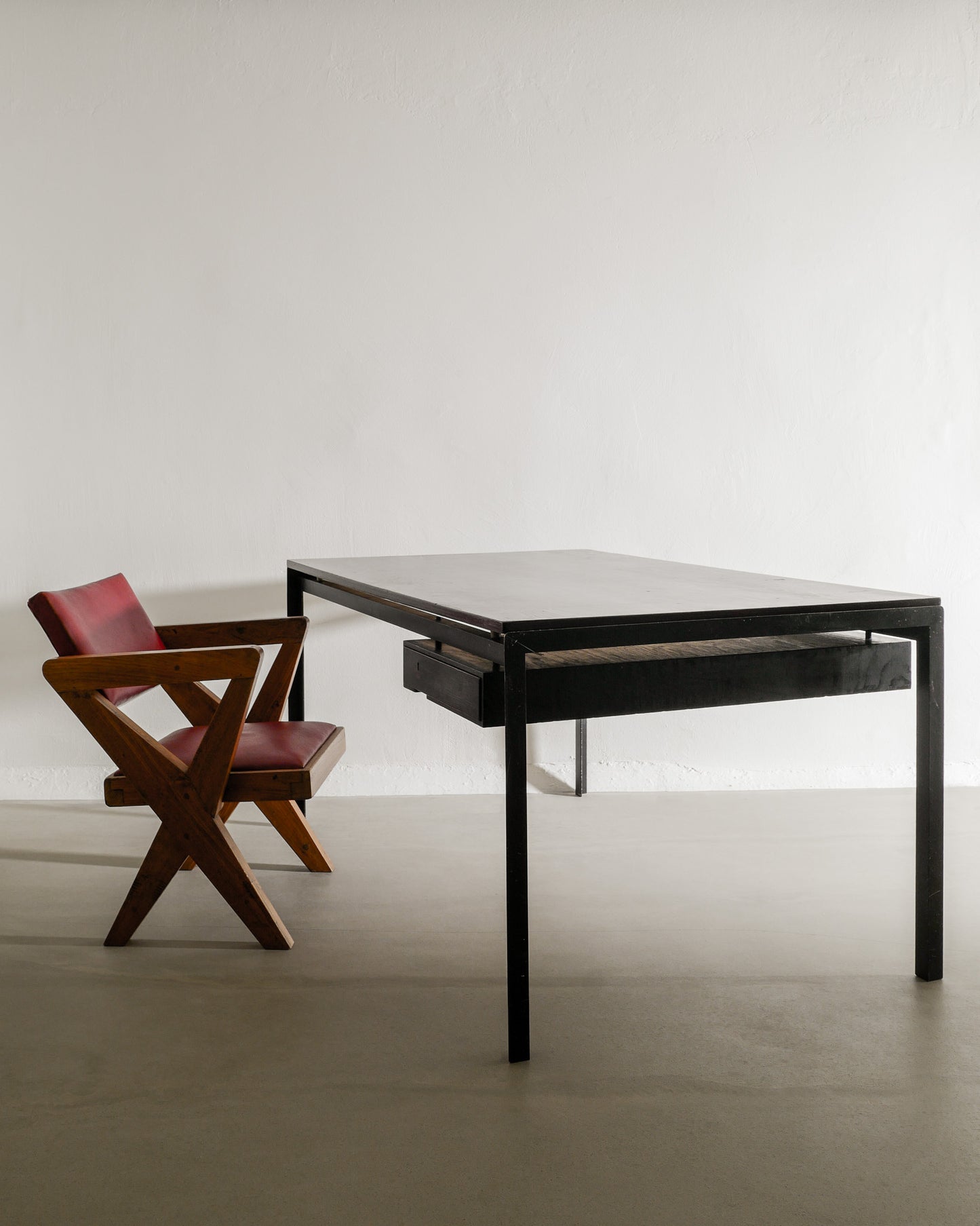 POUL KJÆRHOLM "PK52" DESK, 1950s