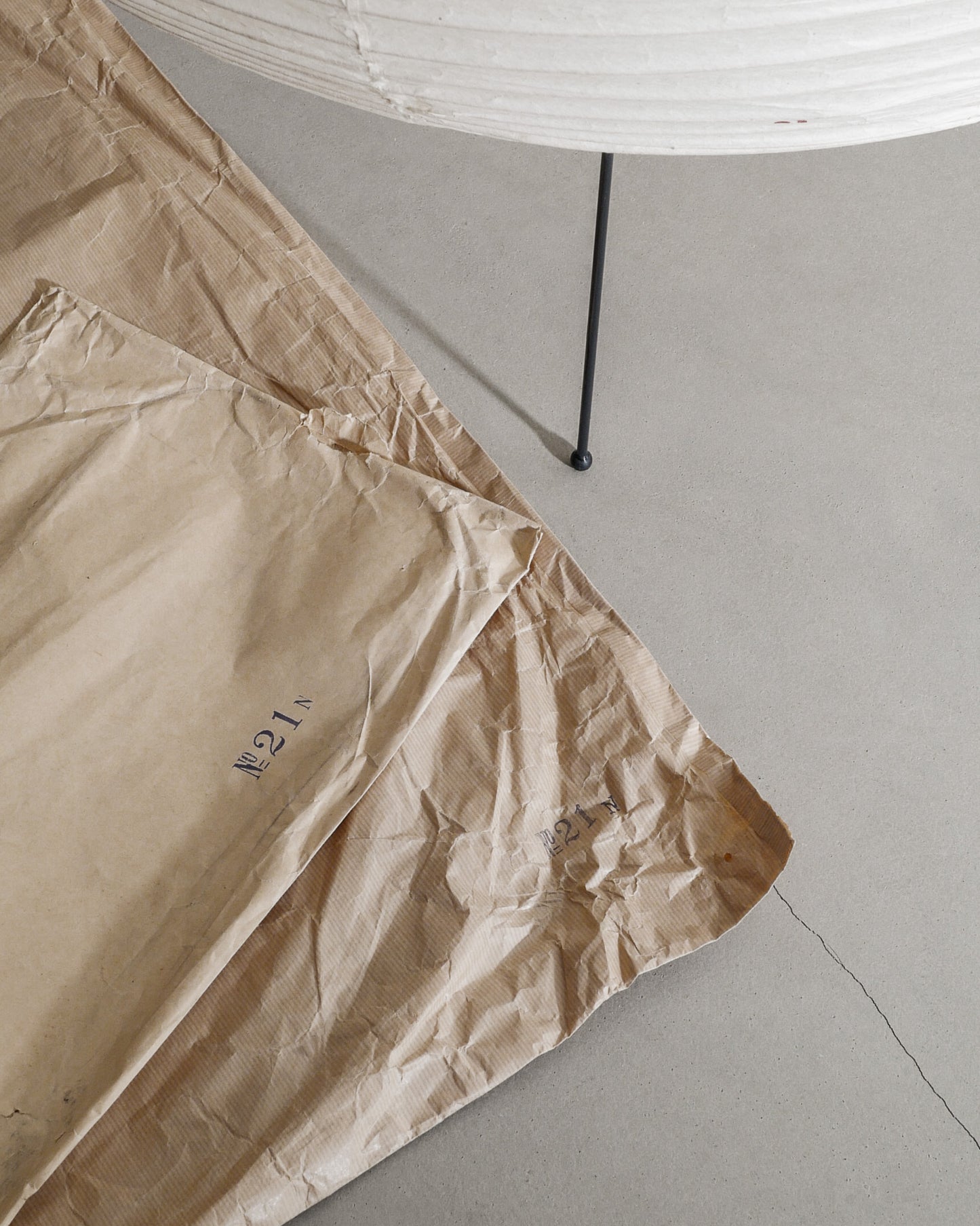 ISAMU NOGUCHI "N21" FLOOR LAMP, 1960s