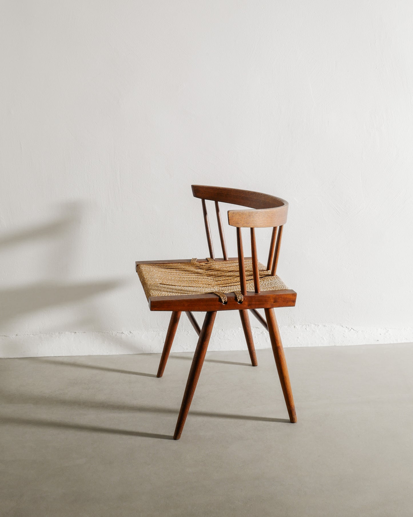 GEORGE NAKASHIMA GRASS CHAIR, 1960s