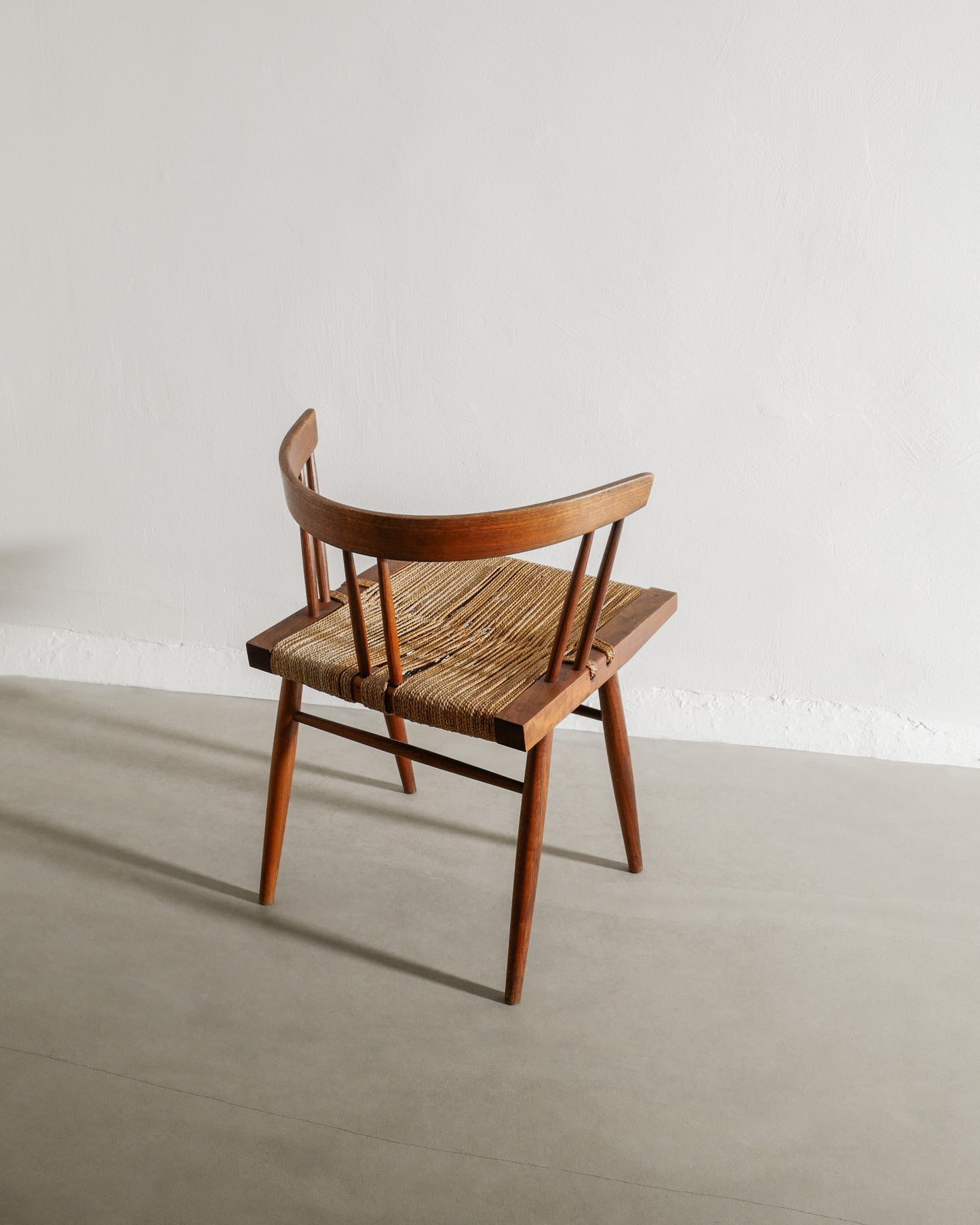 GEORGE NAKASHIMA GRASS CHAIR, 1960s