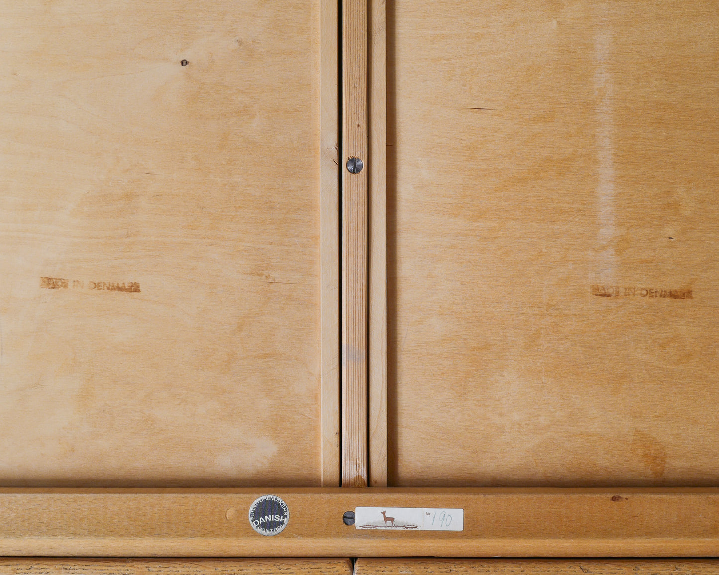 SEVERIN HANSEN "MODEL 36" DESK IN OAK, 1960s