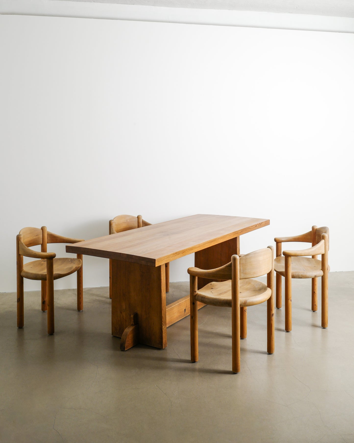 AXEL EINAR HJORTH "LOVÖ" DINING TABLE, 1930s