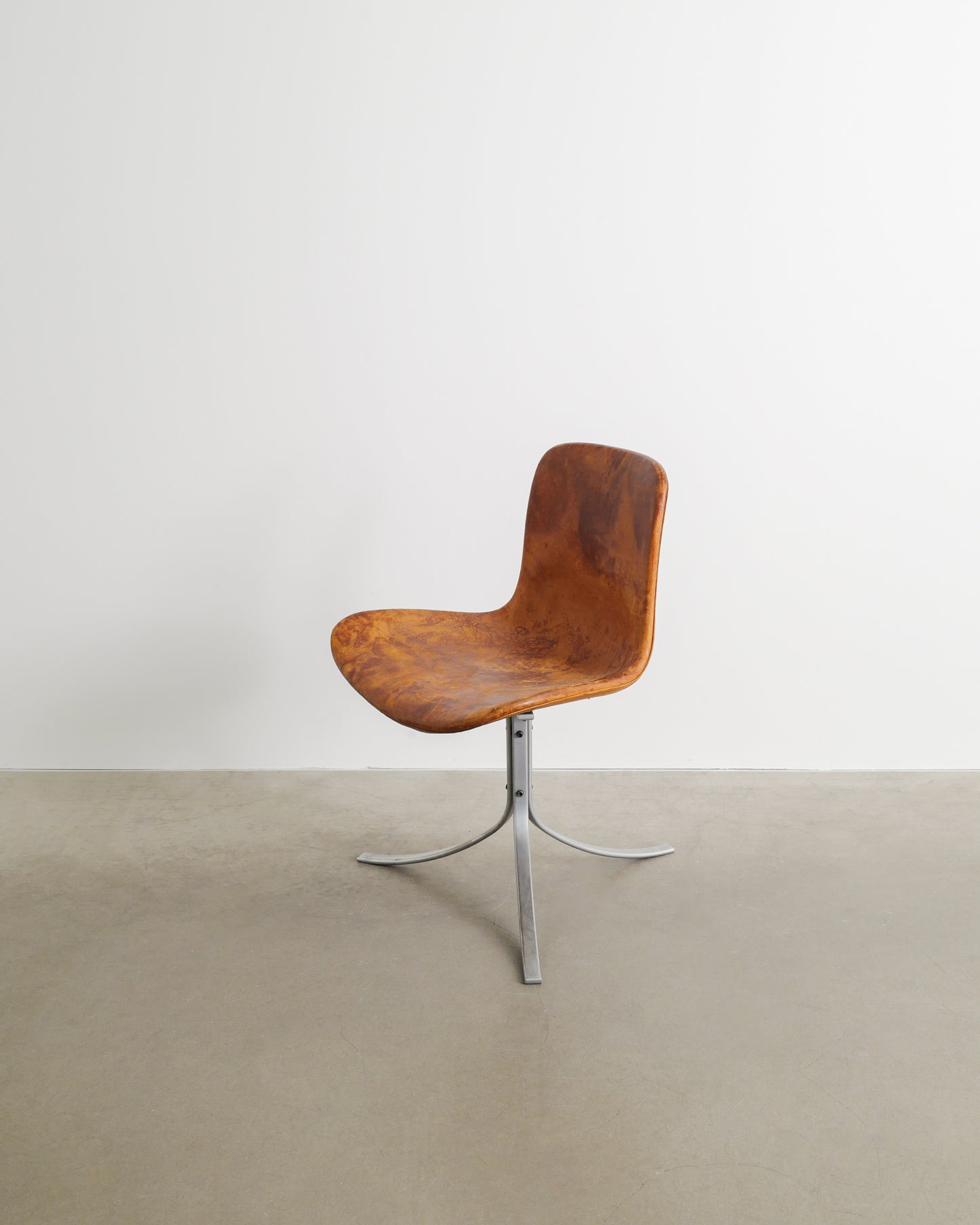 POUL KJAERHOLM "PK-9" SINGLE CHAIR, 1960s