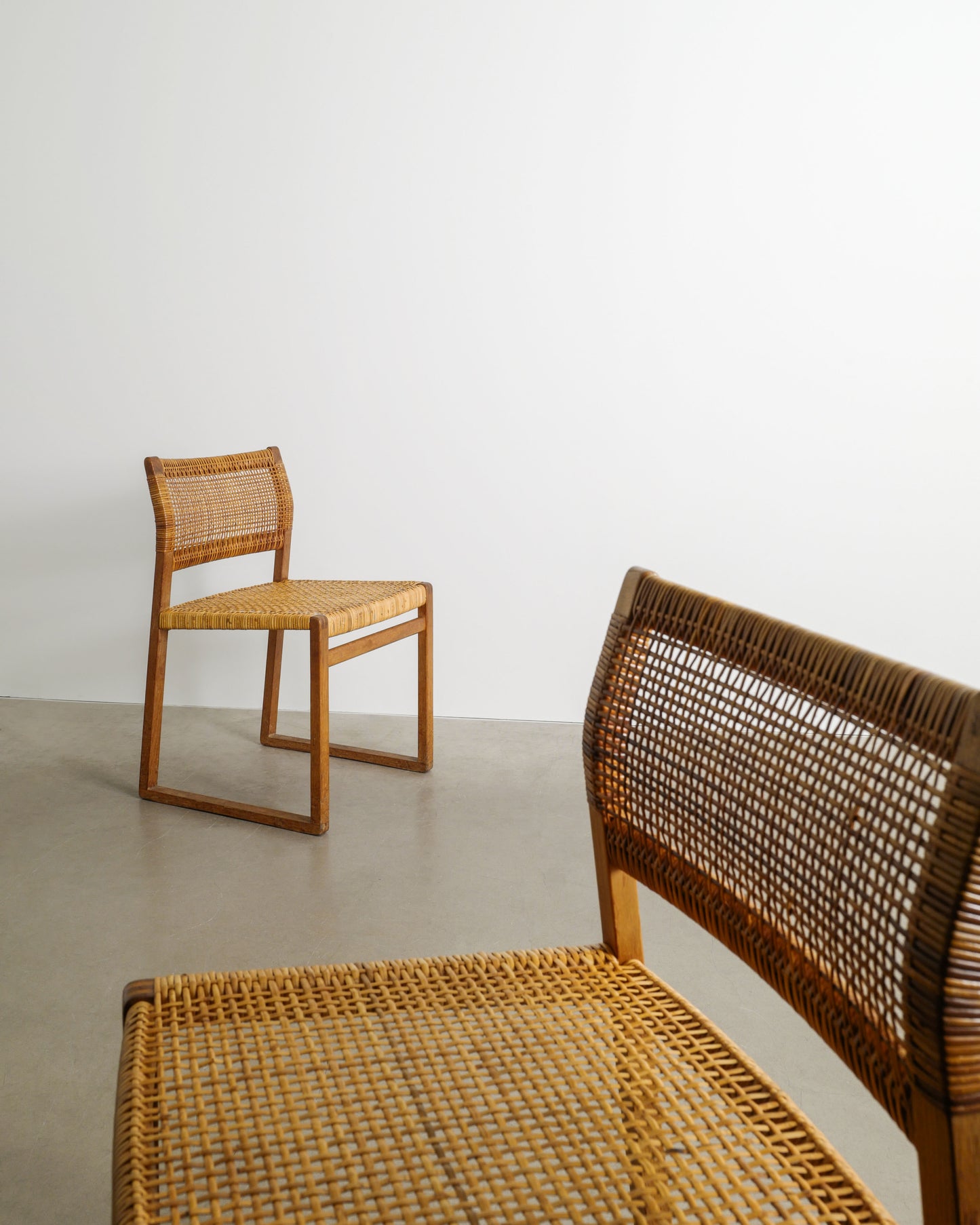 BØRGE MOGENSEN DINING CHAIRS, 1960s