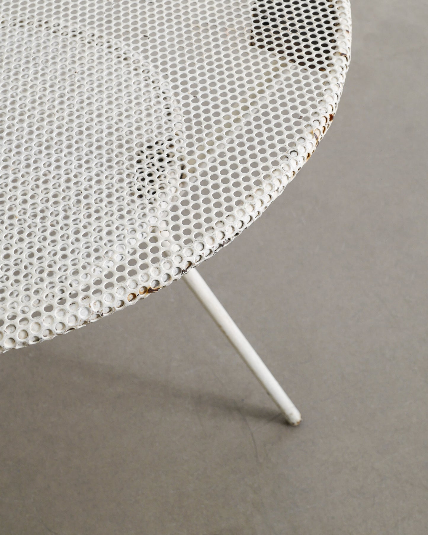 FRENCH ROUND CONSOLE TABLE, 1950s