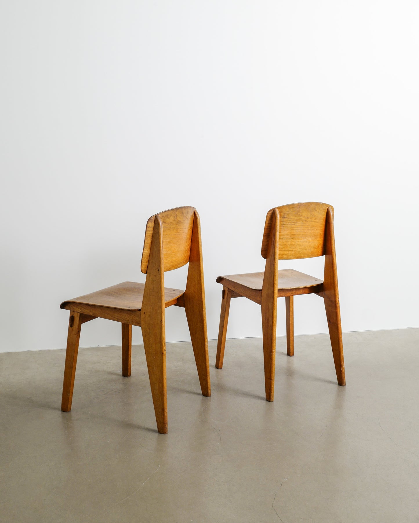 JEAN PROUVÈ "TOUT BOIS" CHAIRS, 1941