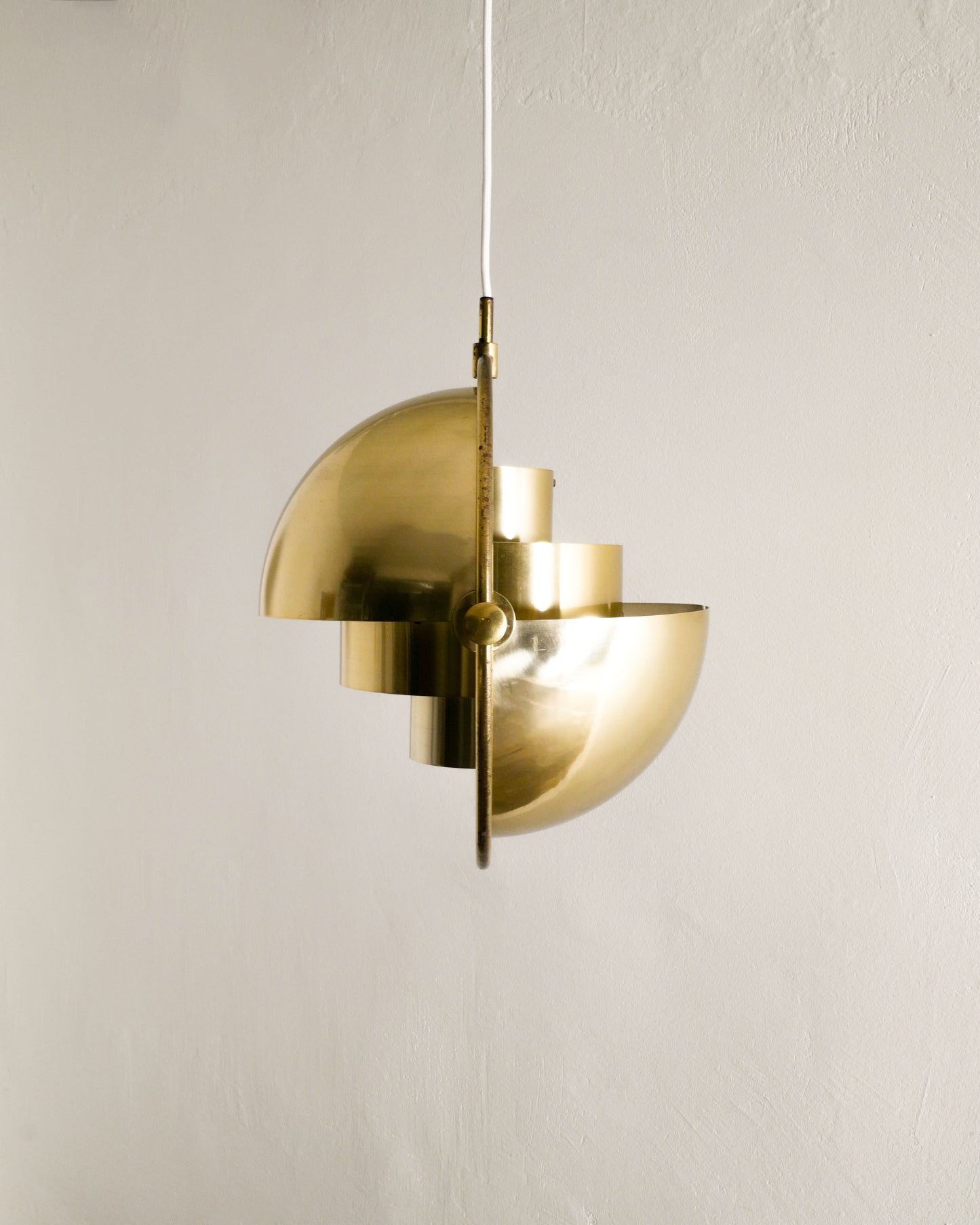 LOUIS WEISDORF "MULTI LITE" PENDANT, 1960s