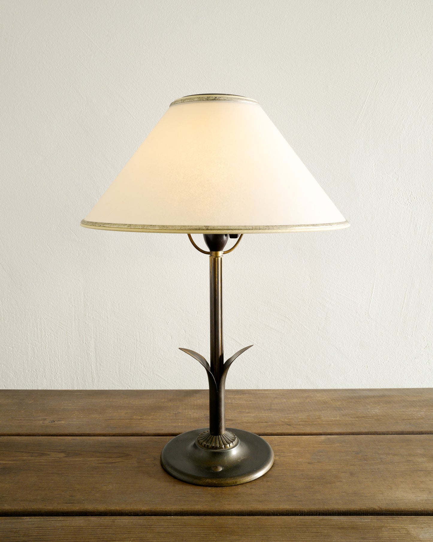 DANISH ART DÉCO BRONZE LAMP, 1930s