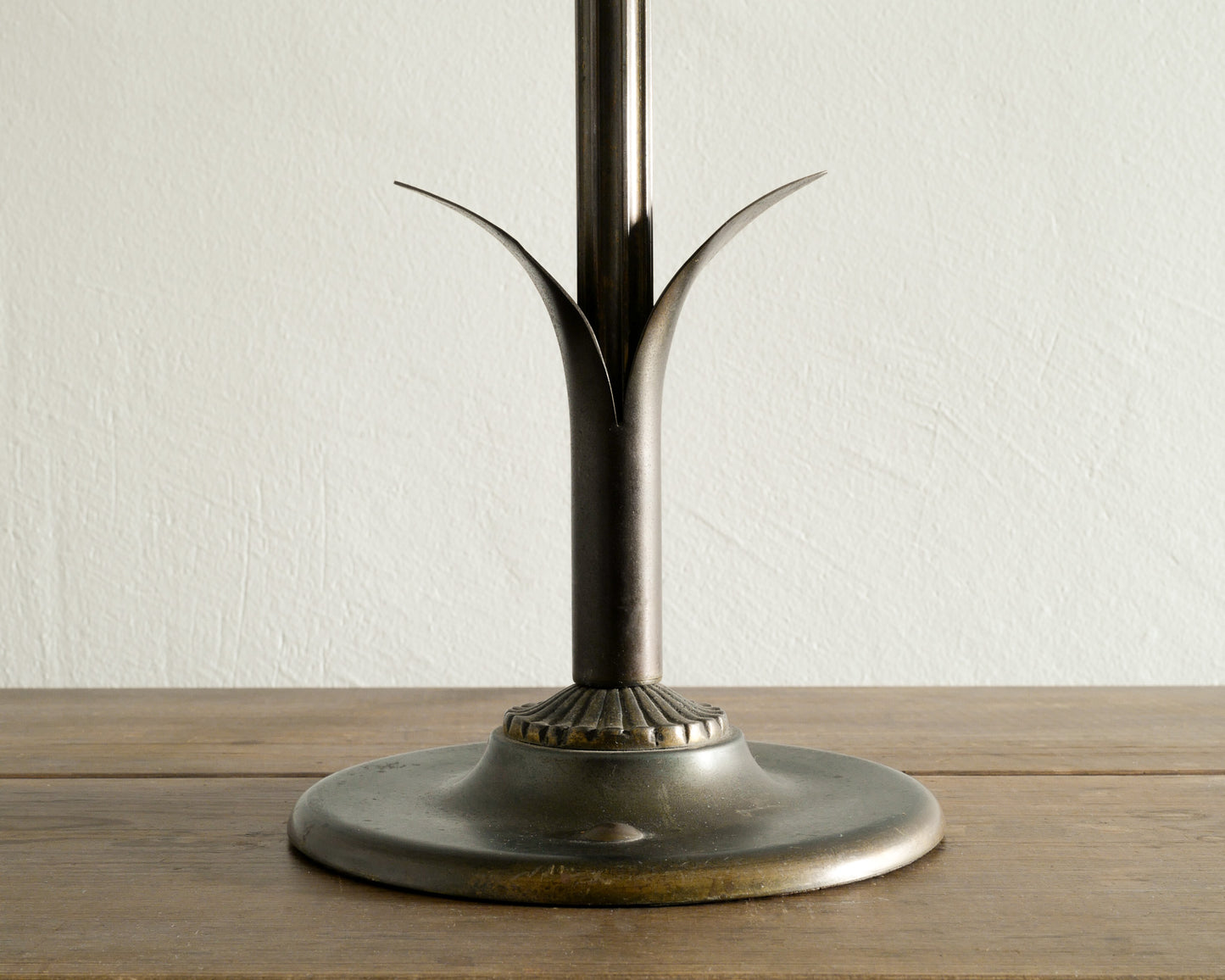 DANISH ART DÉCO BRONZE LAMP, 1930s