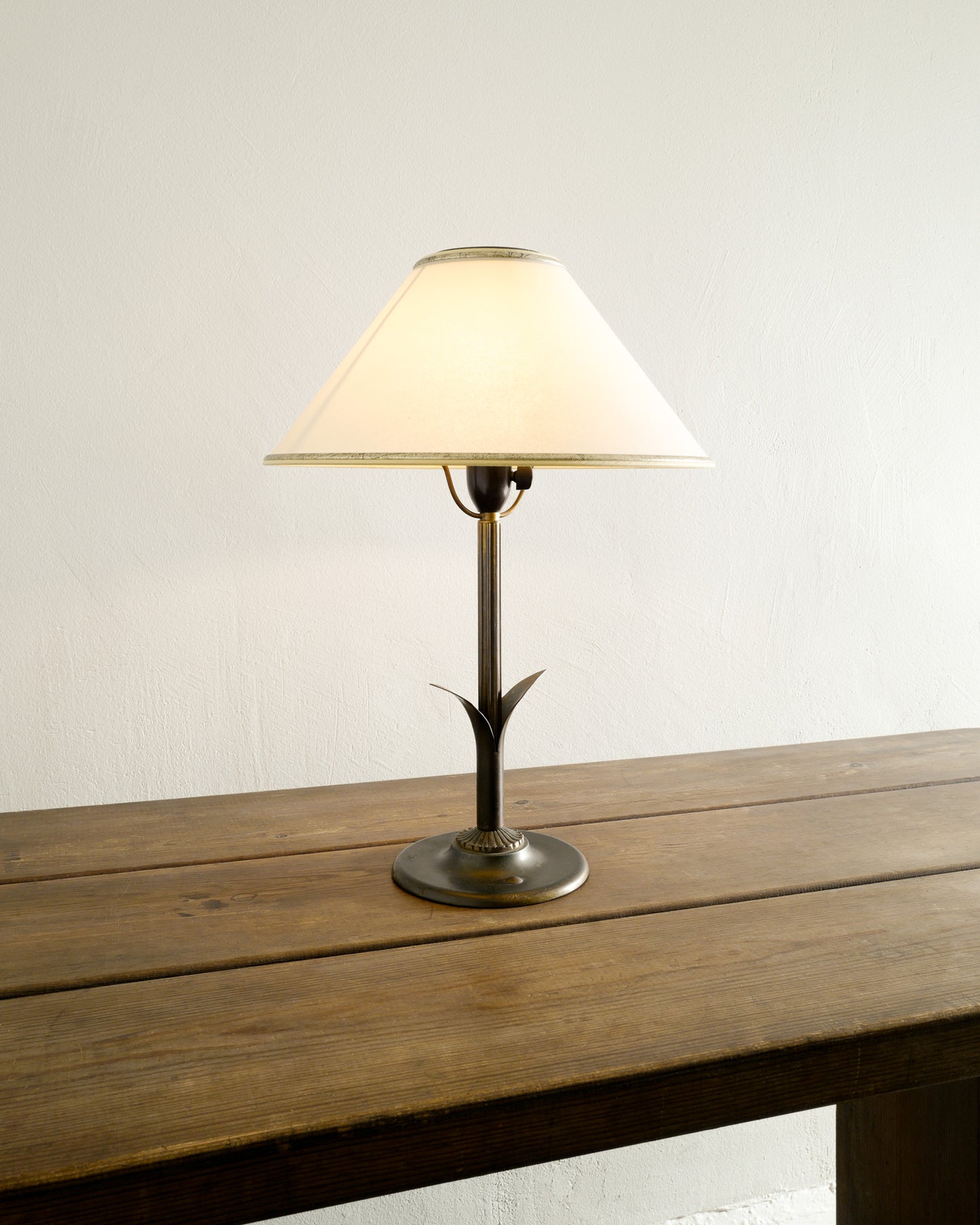 DANISH ART DÉCO BRONZE LAMP, 1930s