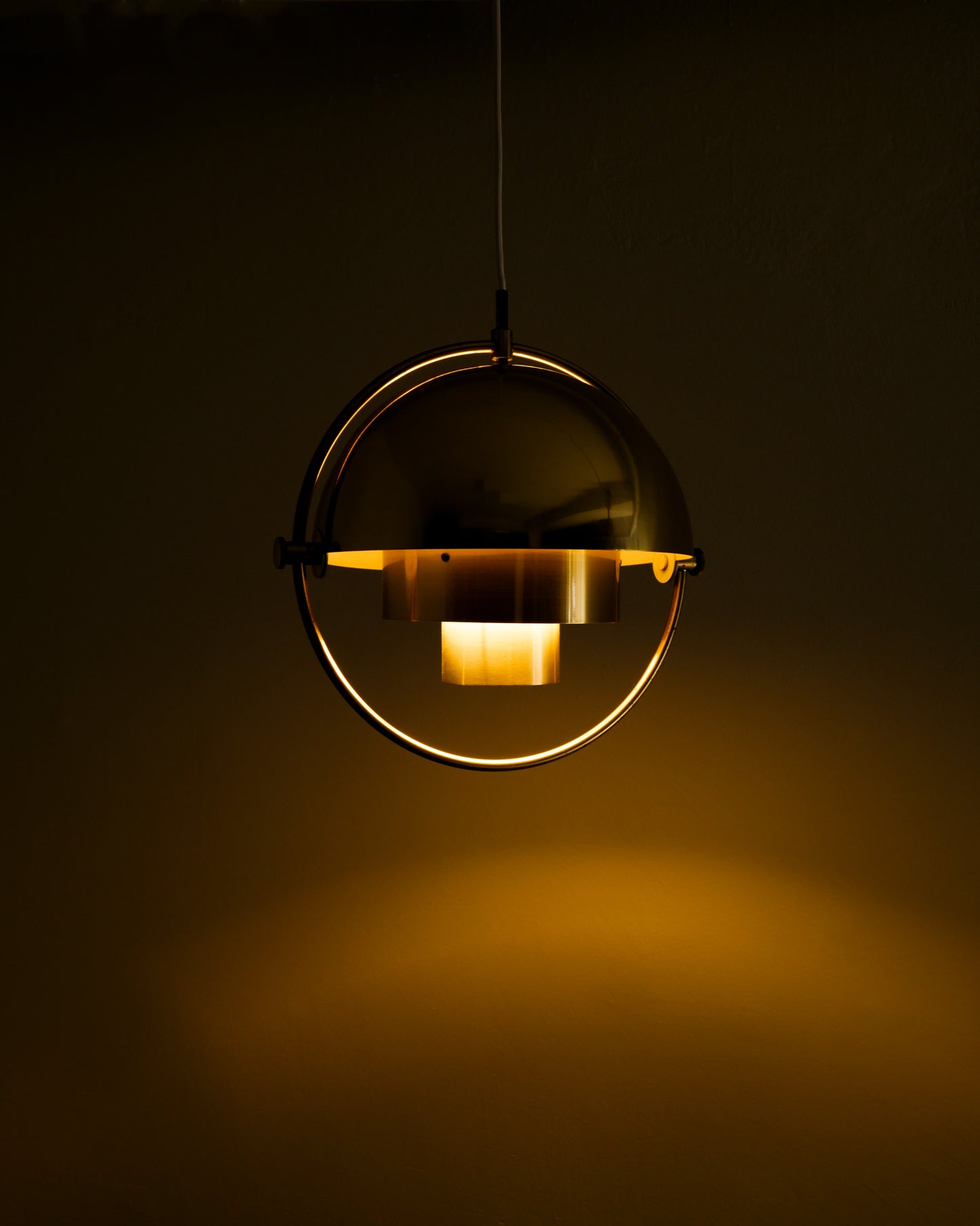 LOUIS WEISDORF "MULTI LITE" PENDANT, 1960s