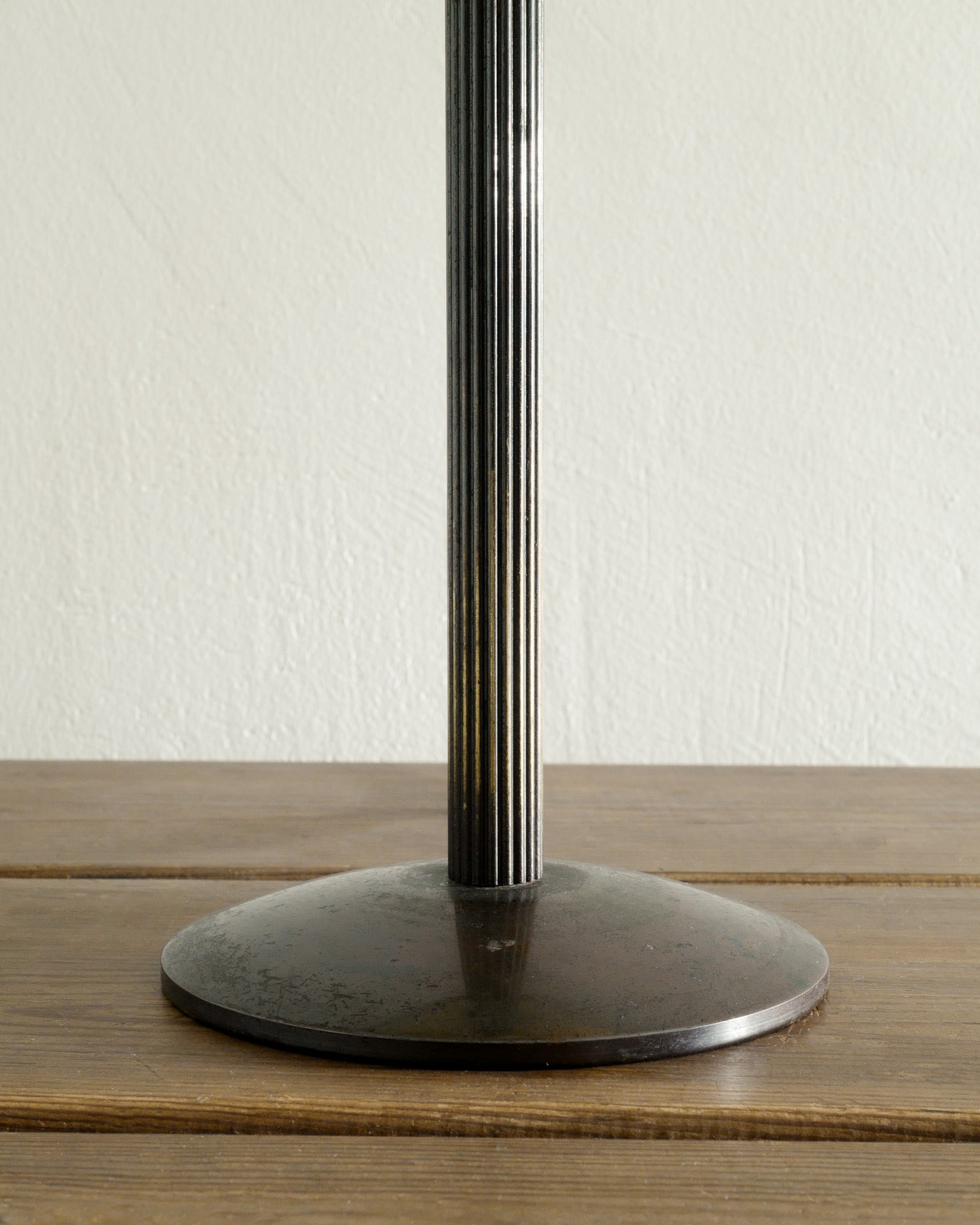 PATINATED BRASS LAMP BY BÖHLMARKS, 1930s