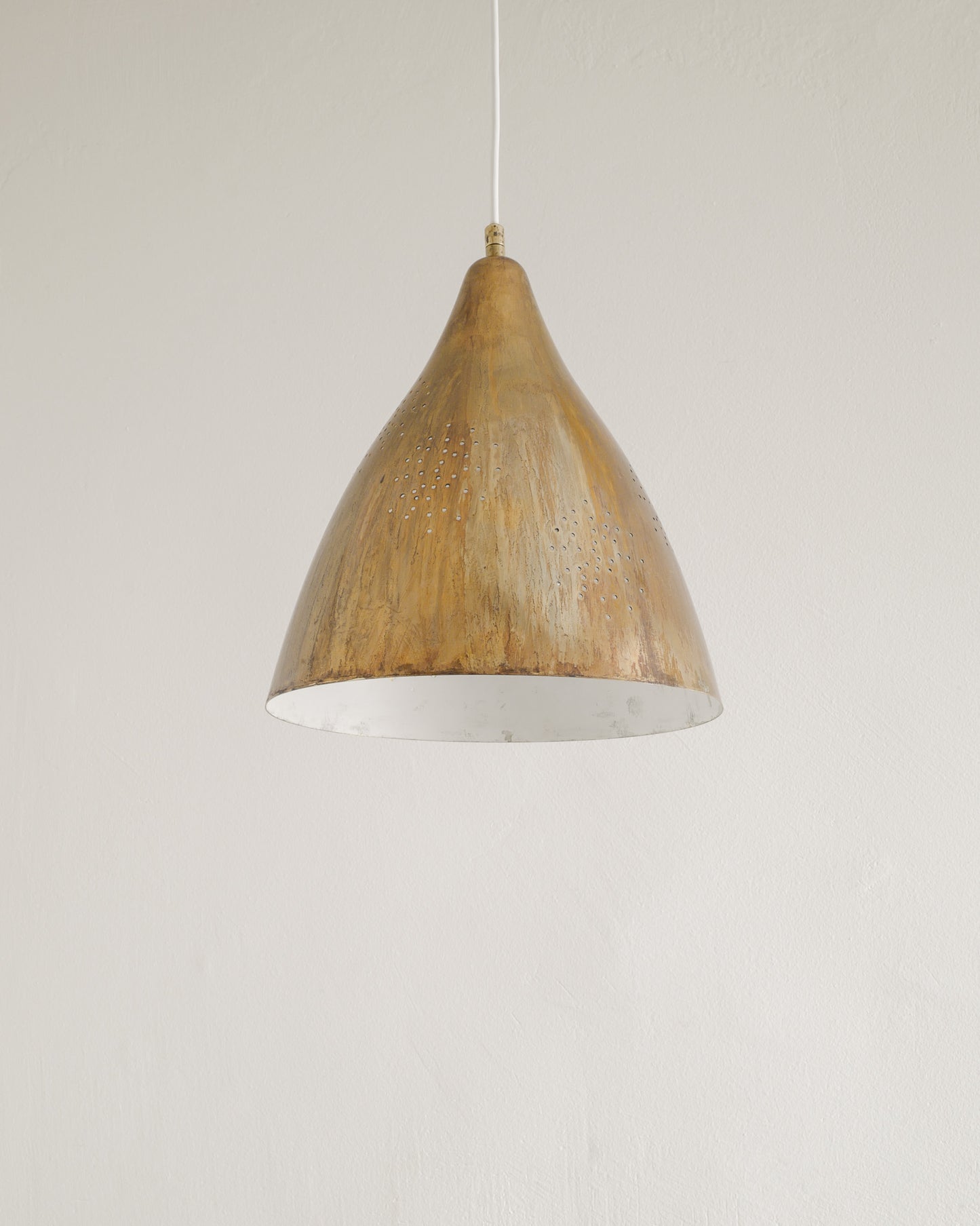 LISA JOHANSSON-PAPÉ BRASS PENDANT, 1940s