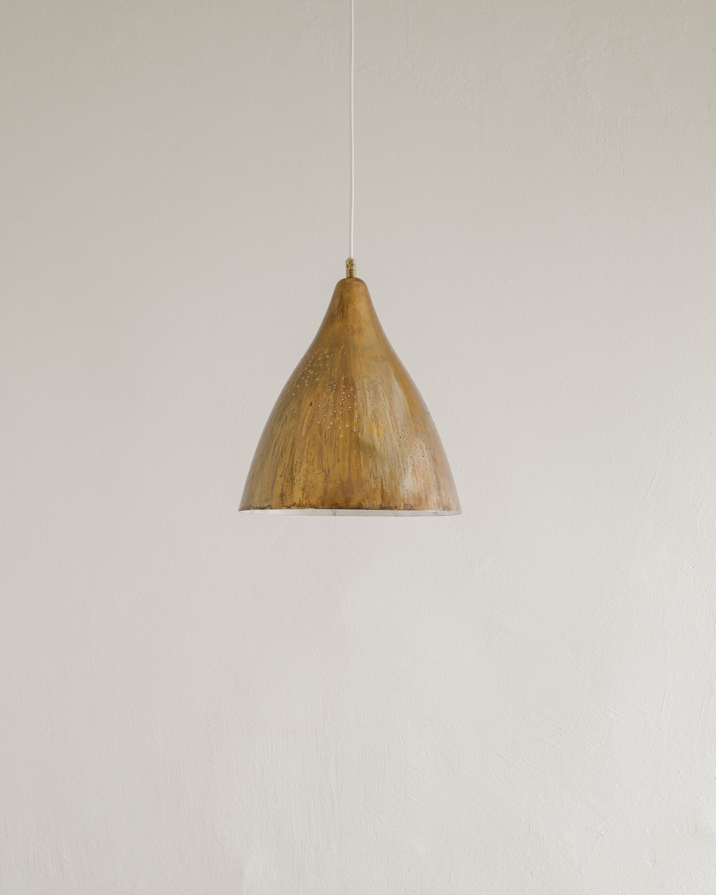 LISA JOHANSSON-PAPÉ BRASS PENDANT, 1940s