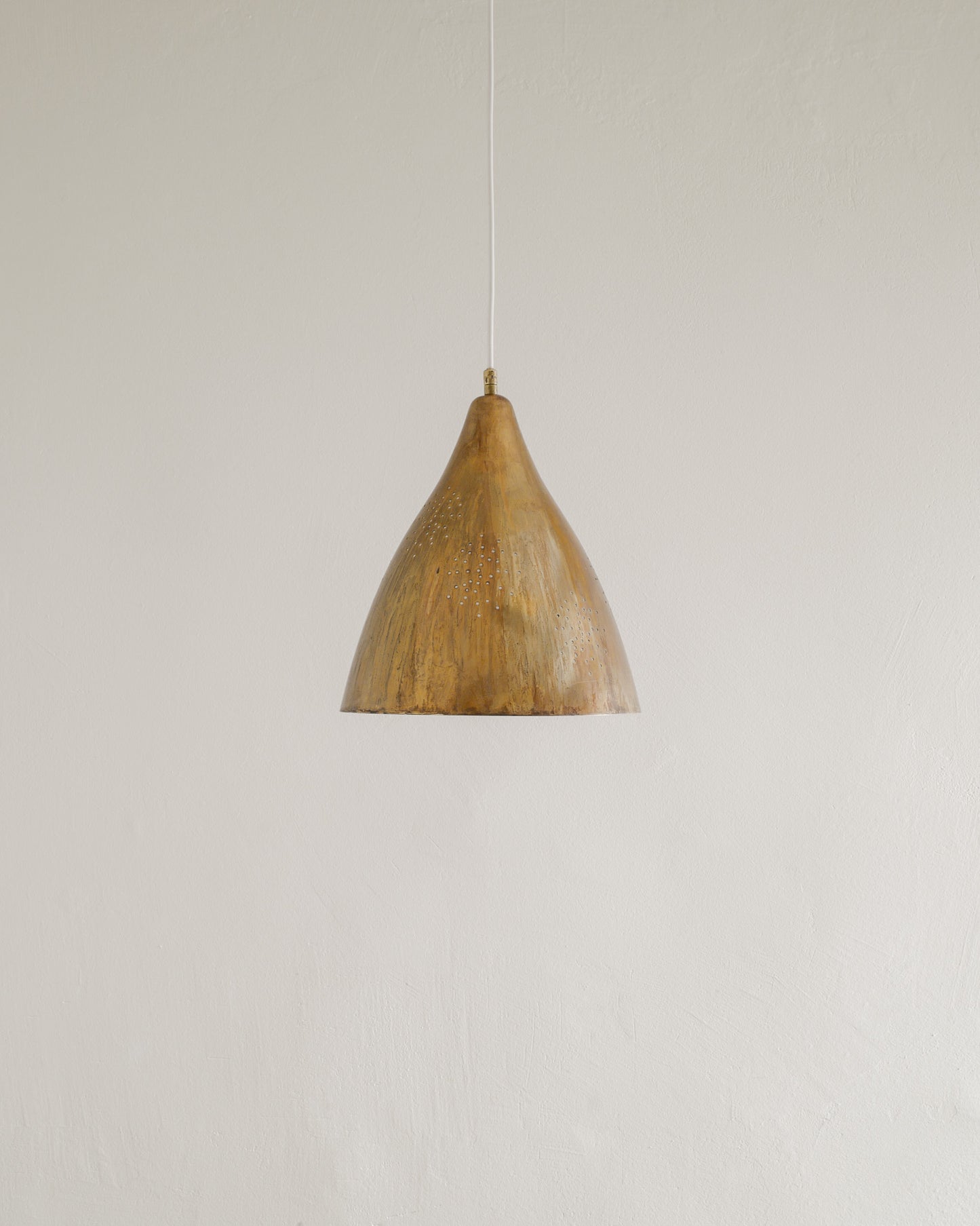 LISA JOHANSSON-PAPÉ BRASS PENDANT, 1940s