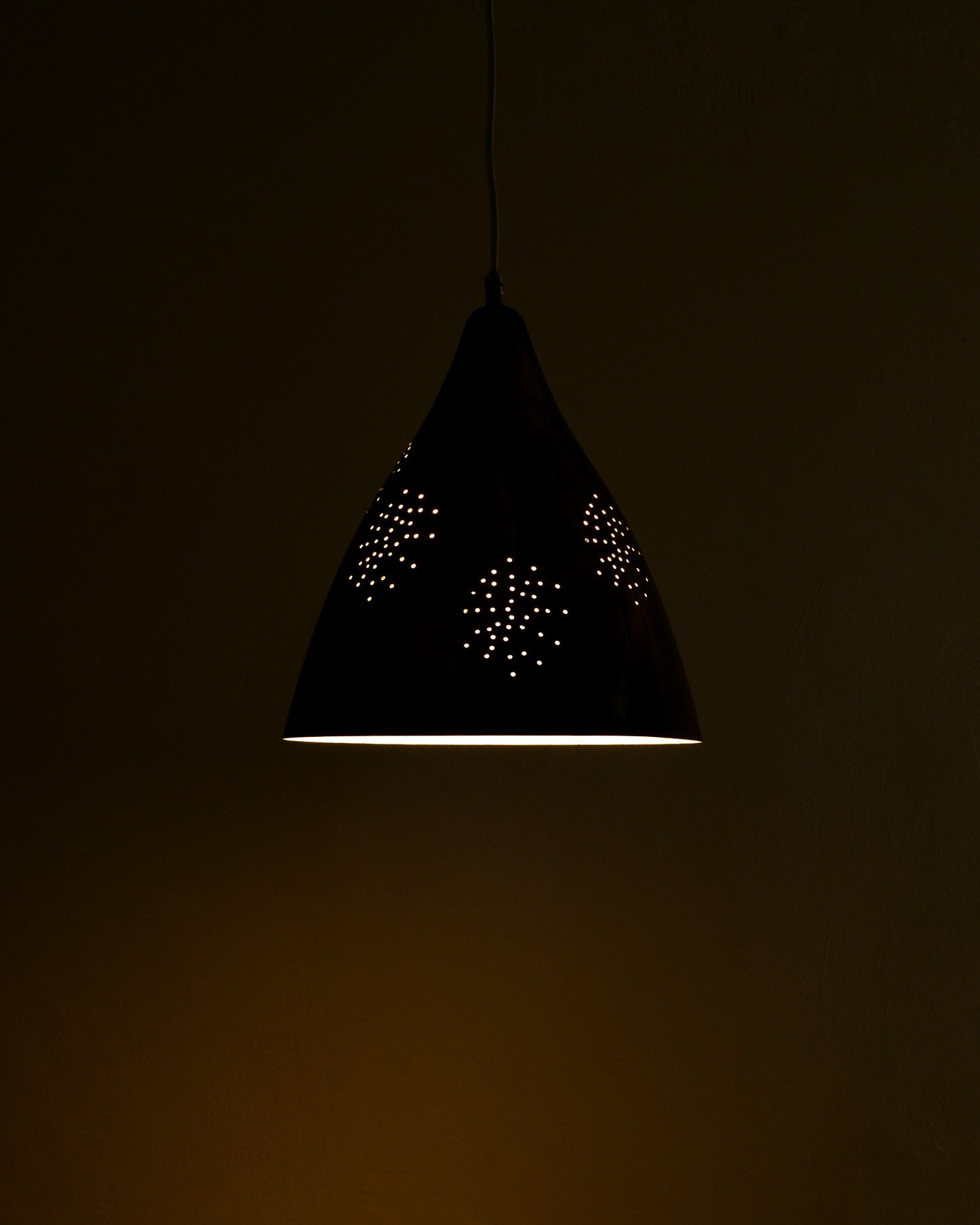 LISA JOHANSSON-PAPÉ BRASS PENDANT, 1940s