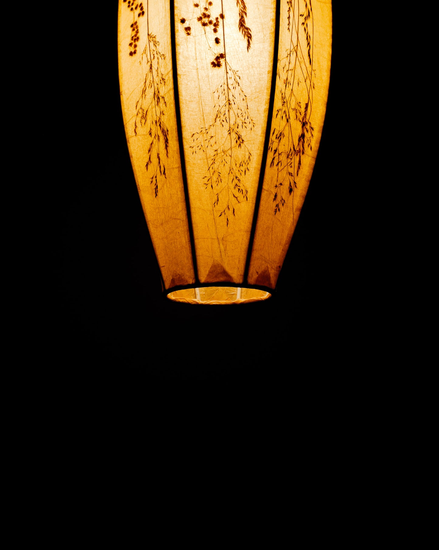 SWEDISH PAPER PENDANT BY BIRGITTA MALMSTEN, 1950s