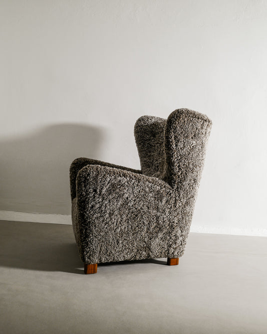 THORALD MADSEN WINGBACK ARMCHAIR, 1940s