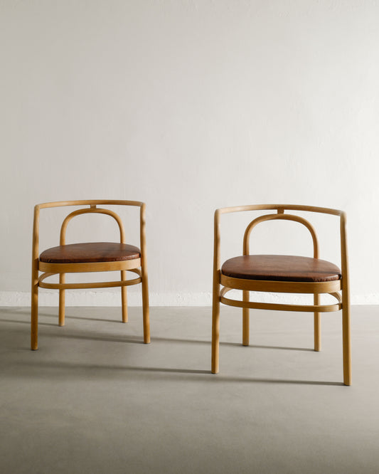 POUL KJÆRHOLM "PK15" CHAIRS, 1990s