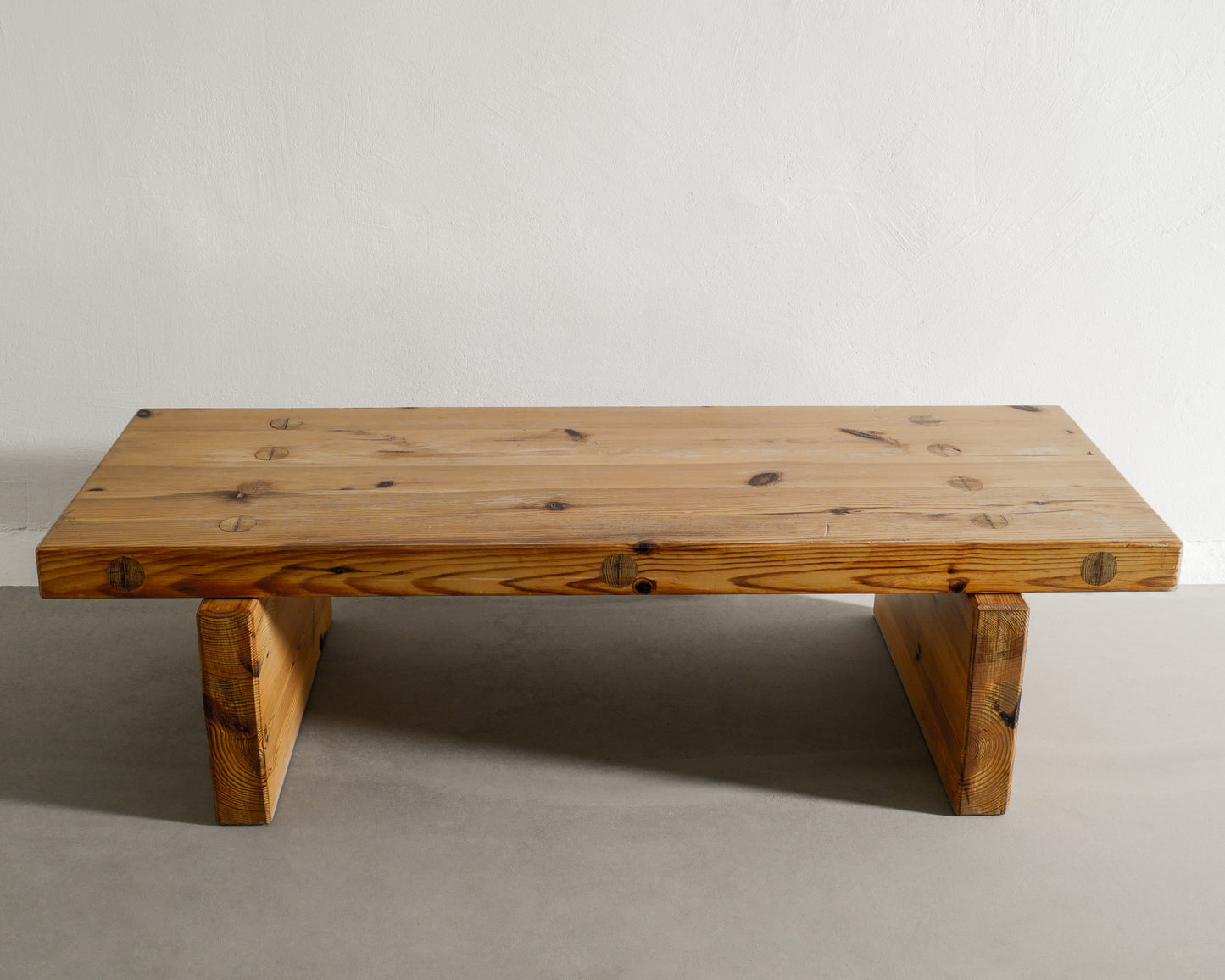 ROLAND WILHELMSSON PINE BENCH, 1970s