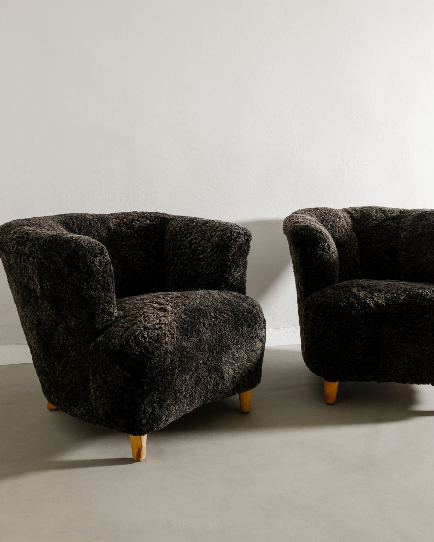 SWEDISH MODERN ARMCHAIRS, 1940s