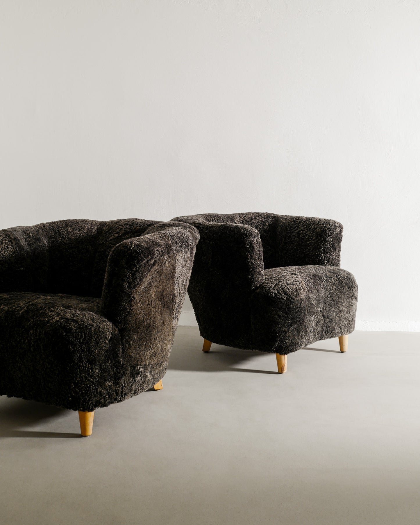 SWEDISH MODERN ARMCHAIRS, 1940s