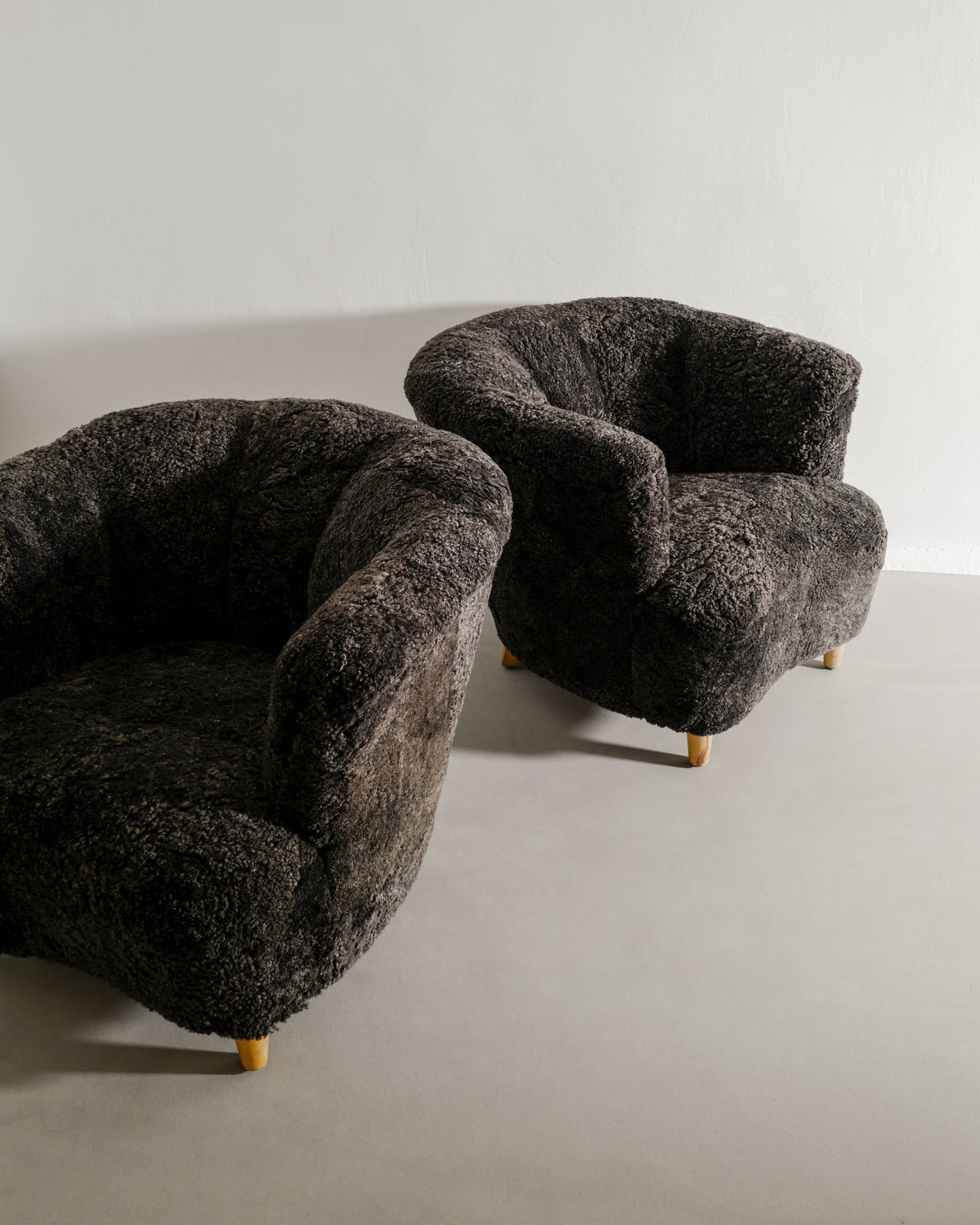 SWEDISH MODERN ARMCHAIRS, 1940s