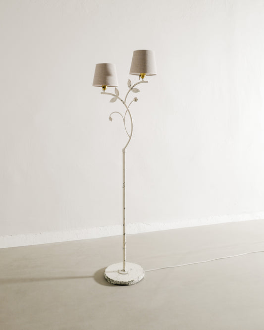 SWEDISH GRACE FLOOR LAMP BY BJERKÅS, 1940s